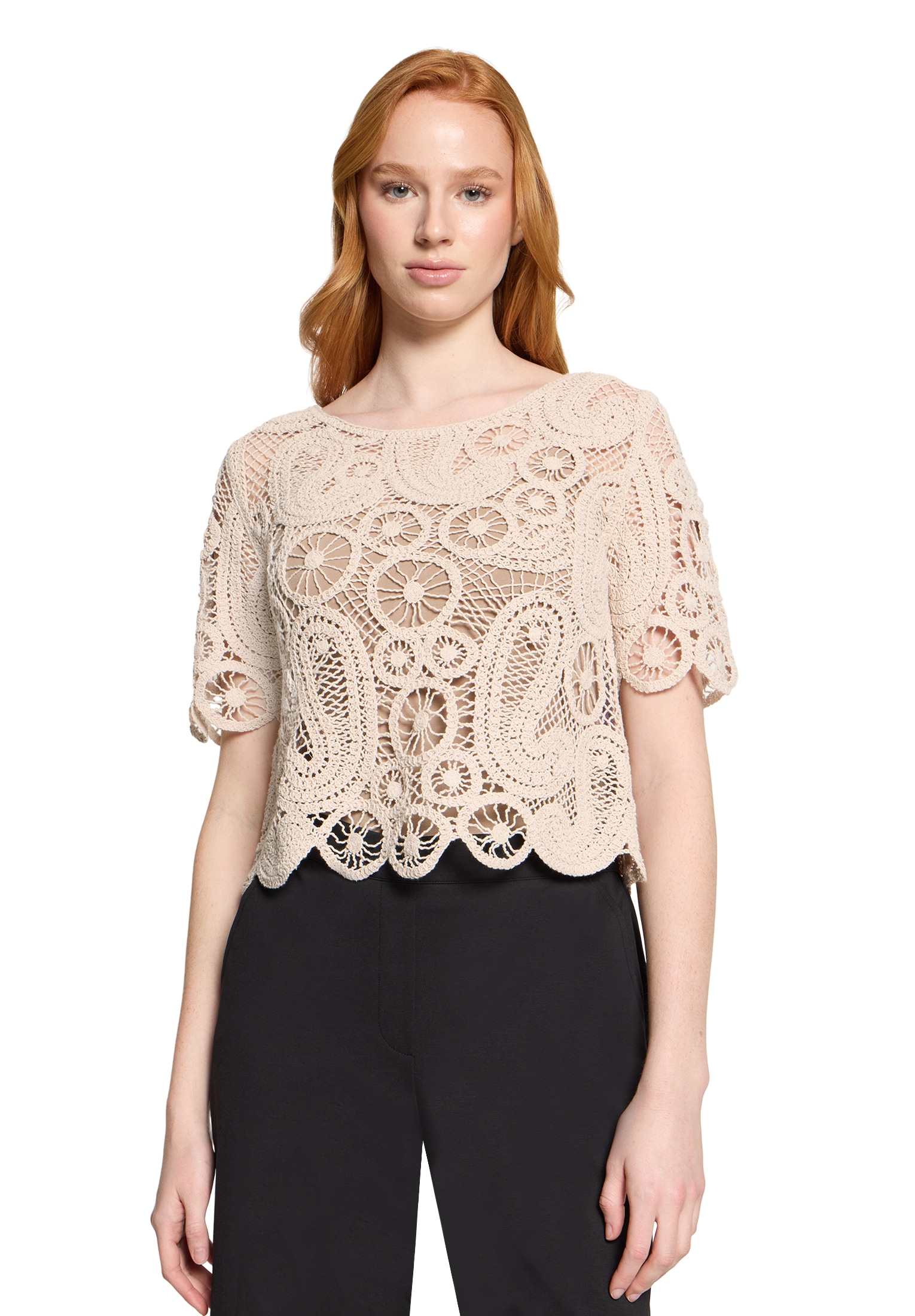 Betty Barclay Kurzarmshirt »Damen mit U-Boot-Ausschnitt« 1