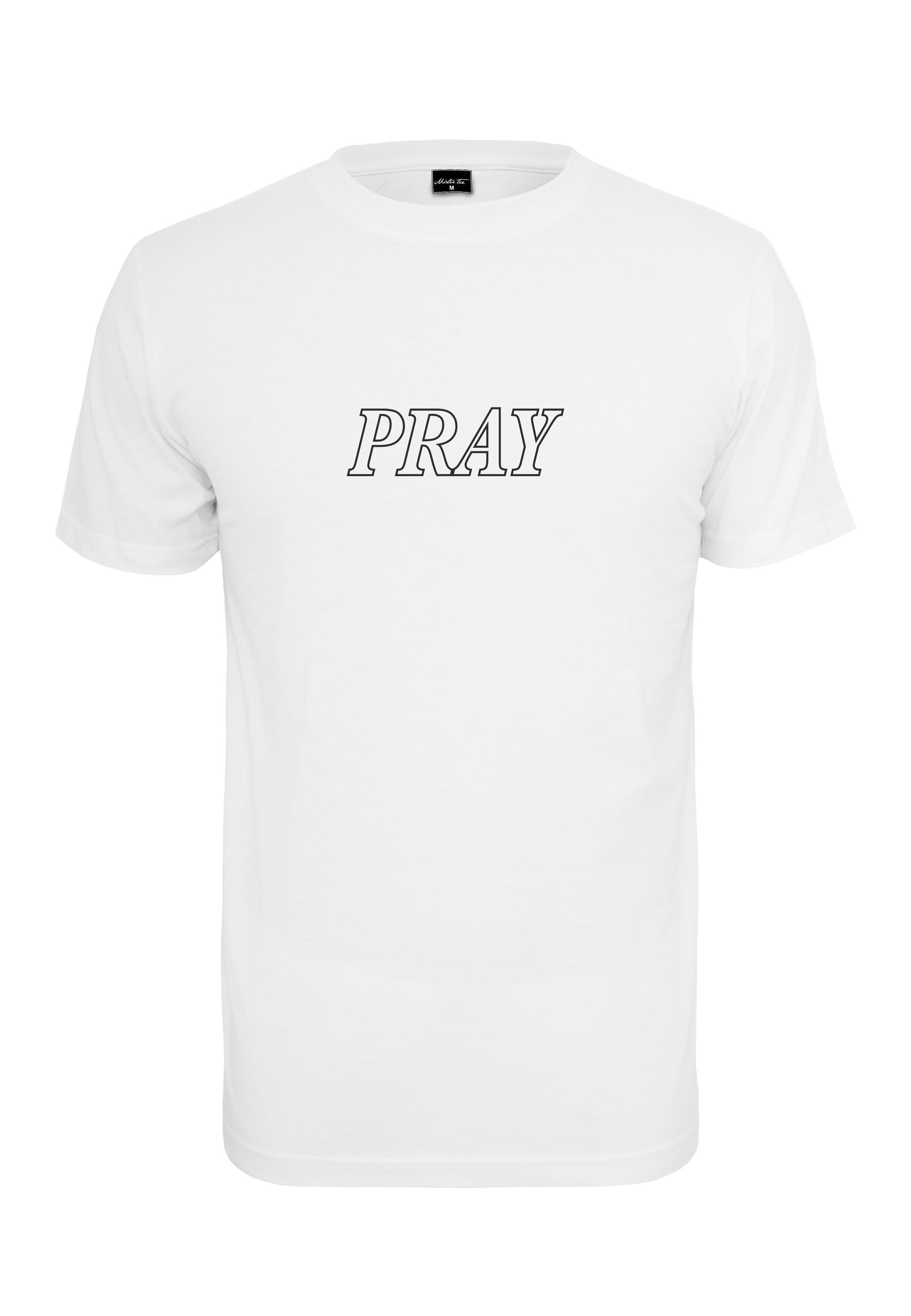 MisterTee T-Shirt "MisterTee Herren Pray Hands Tee" günstig online kaufen