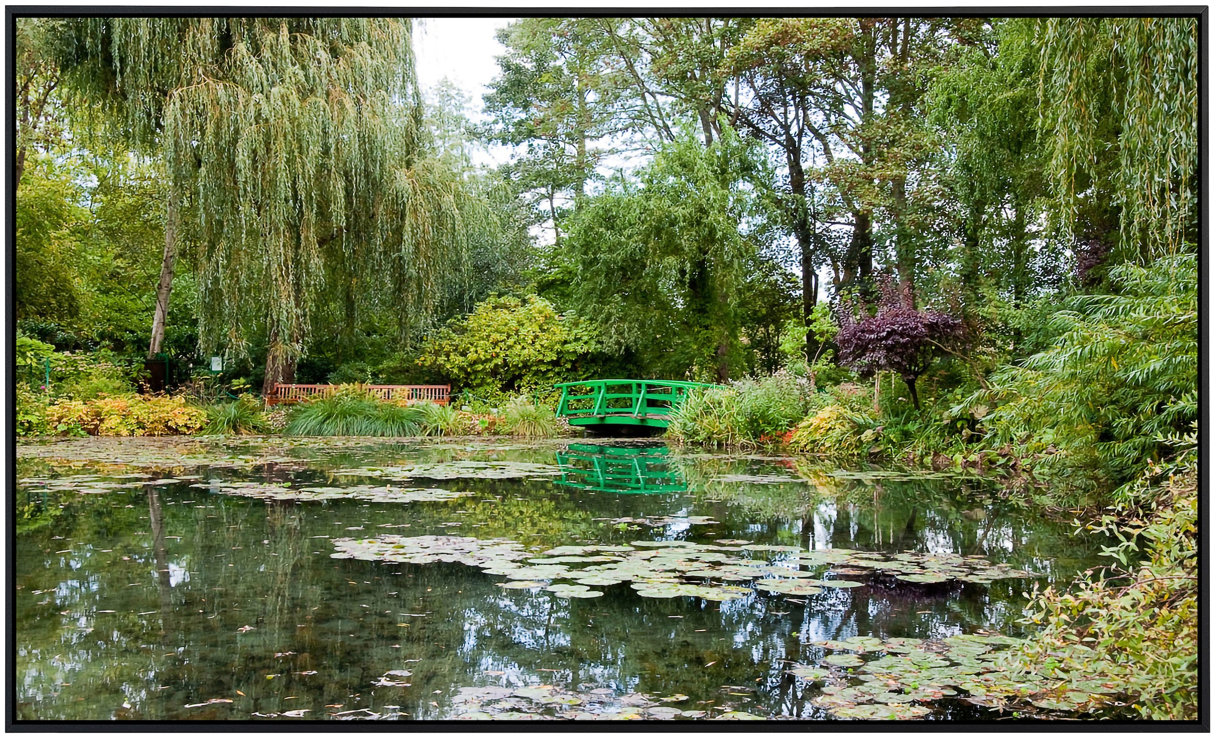 Papermoon Infrarotheizung »Monets Garten«, sehr angenehme Strahlungswärme