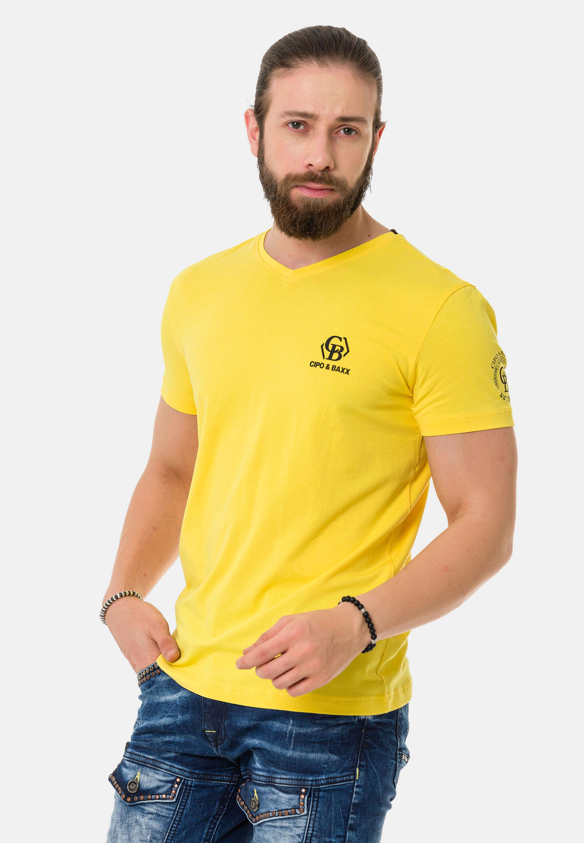 Cipo & Baxx T-Shirt "T-Shirt" günstig online kaufen