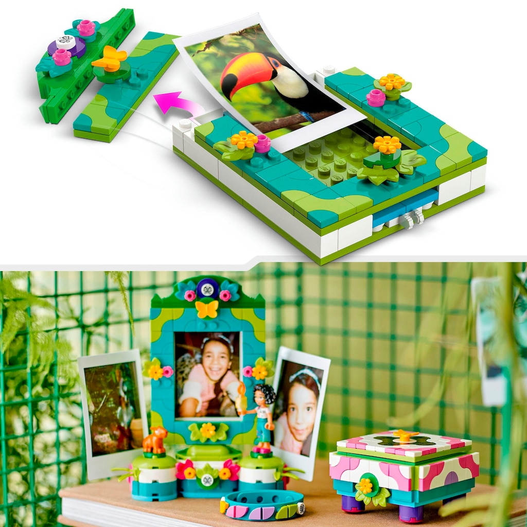 LEGO® Konstruktionsspielsteine »Mirabels Fotorahmen und Schmuckkassette (43239), LEGO® Disney Classic«, (334 St.), Made in Europe
