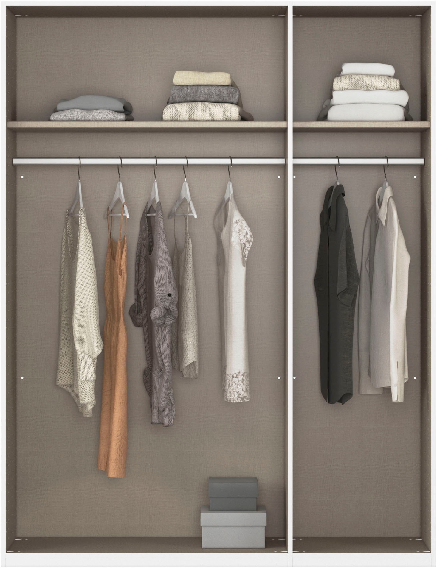 Thumbnail - rauch Drehtürenschrank "Skagen", im Landhaus-Stil