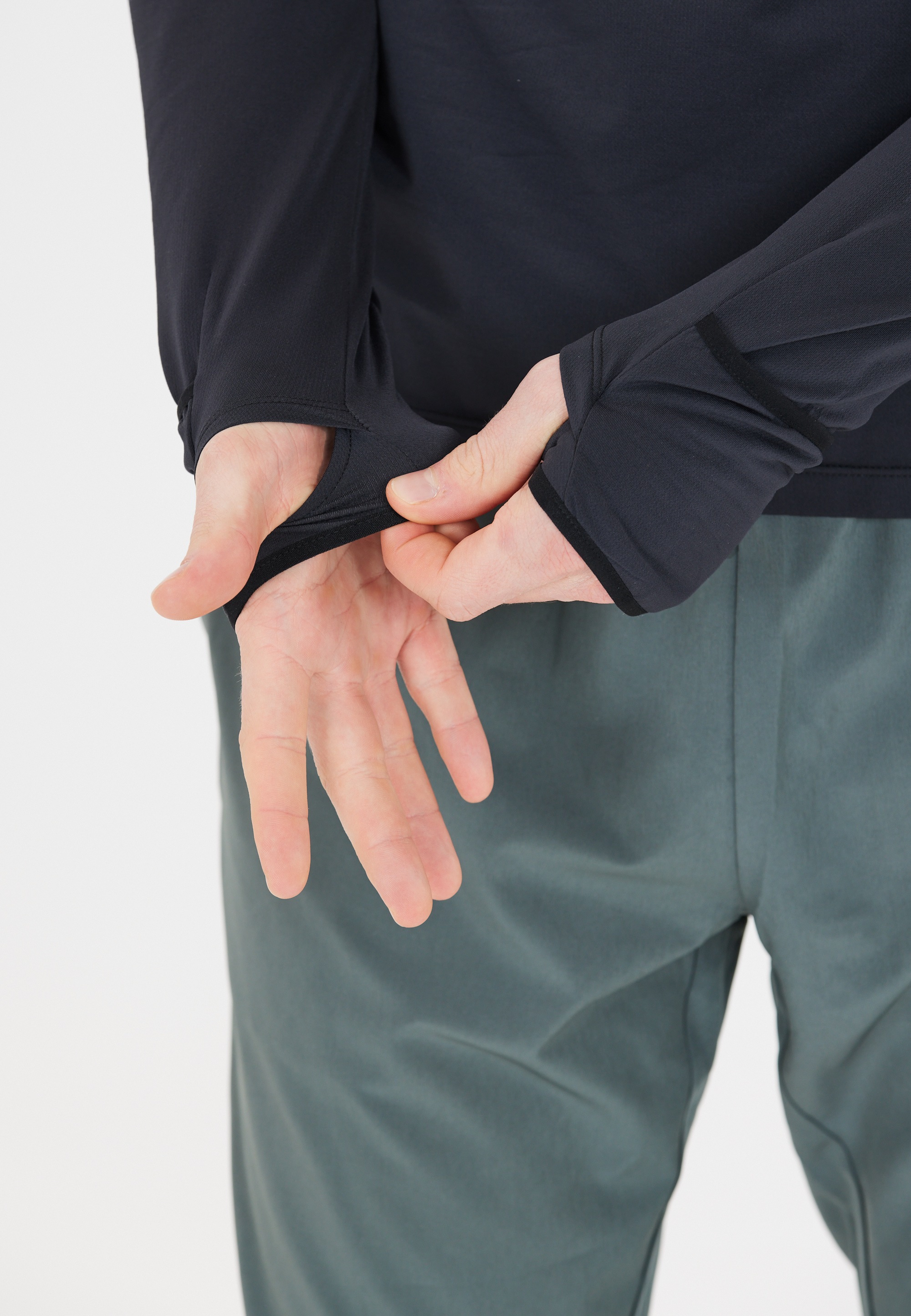 ENDURANCE Langarmshirt »Cedric«, mit 4-Wege-Stretch und Reflektoren