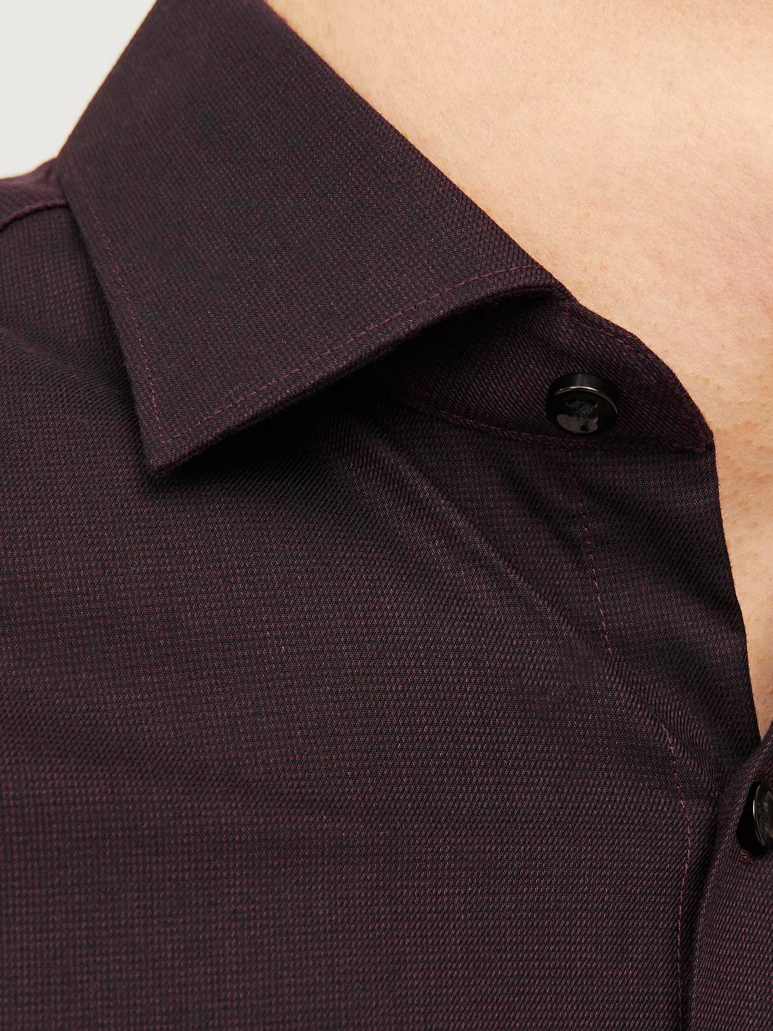 Jack & Jones Langarmhemd »JPRBLAPARKER Slim Fit Hemd, atmungsaktiv, ideal für den Alltag«, unifarben, modisch, slim fit, Baumwolle, Hemdkragen
