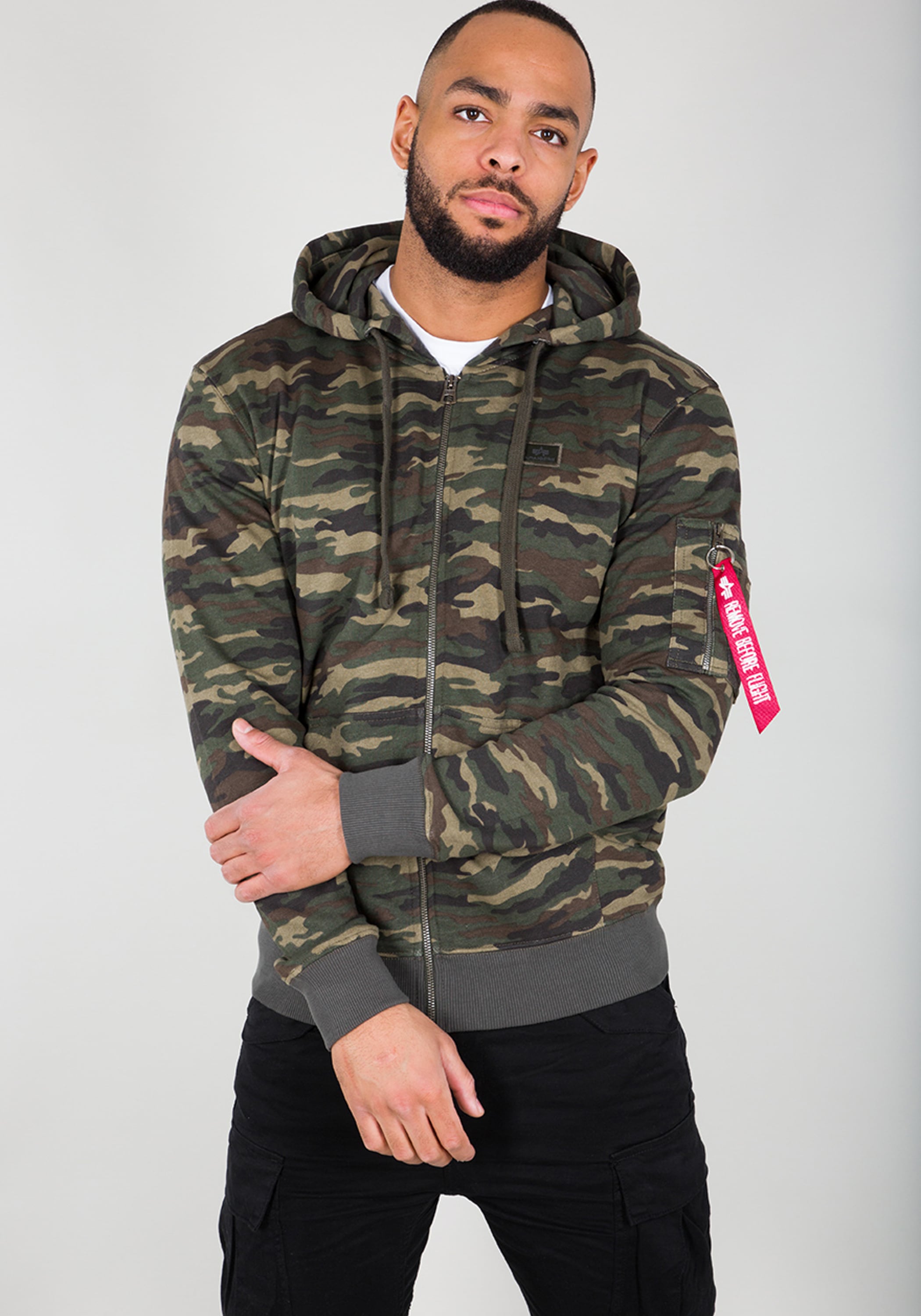 Alpha Industries Hoodie "Alpha Industries Men - Hoodies X-Fit Zip Hoodie" günstig online kaufen