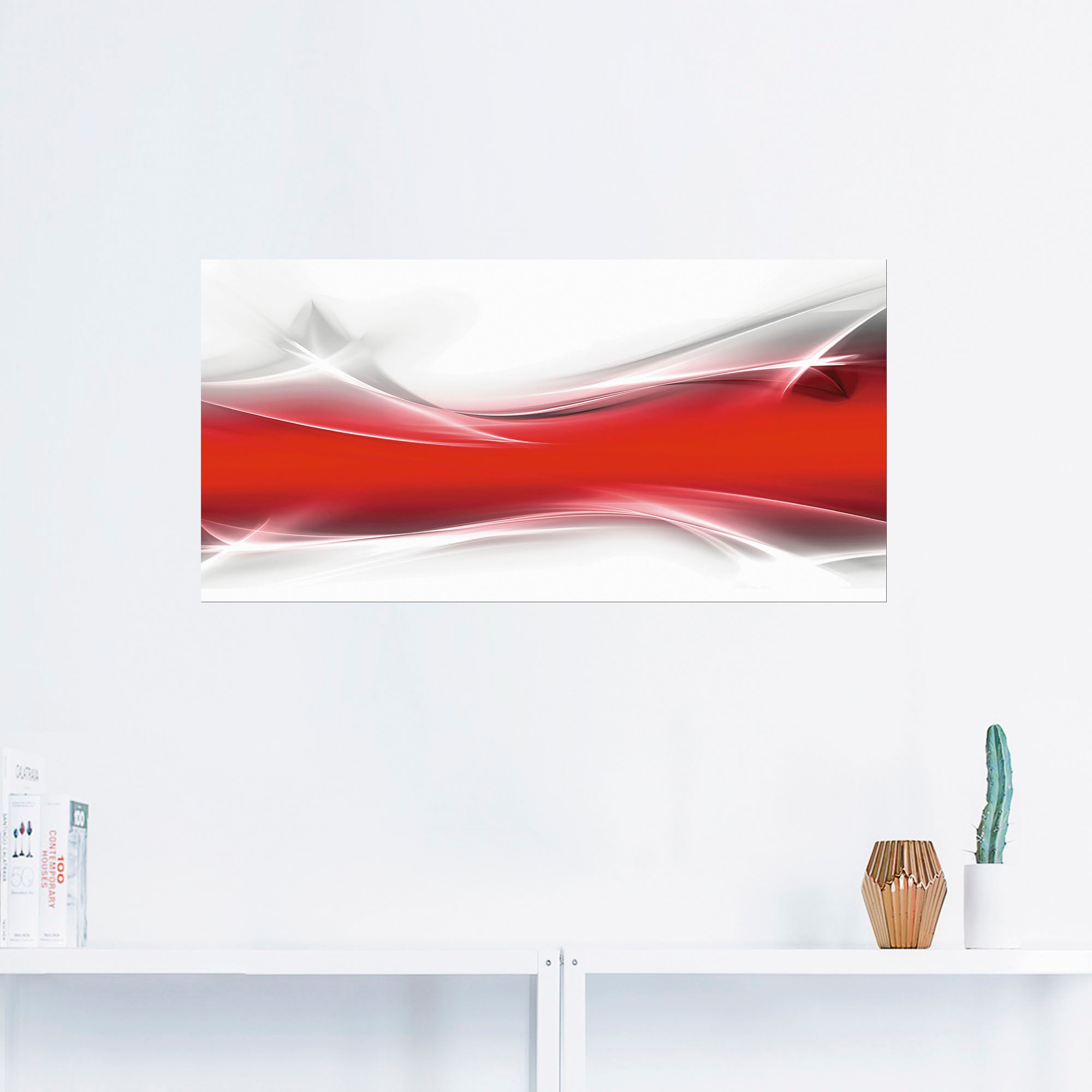 Artland Wandbild »Kreatives Element«, Gegenstandslos, (1 St.), als Leinwandbild, Wandaufkleber in verschied. Größen