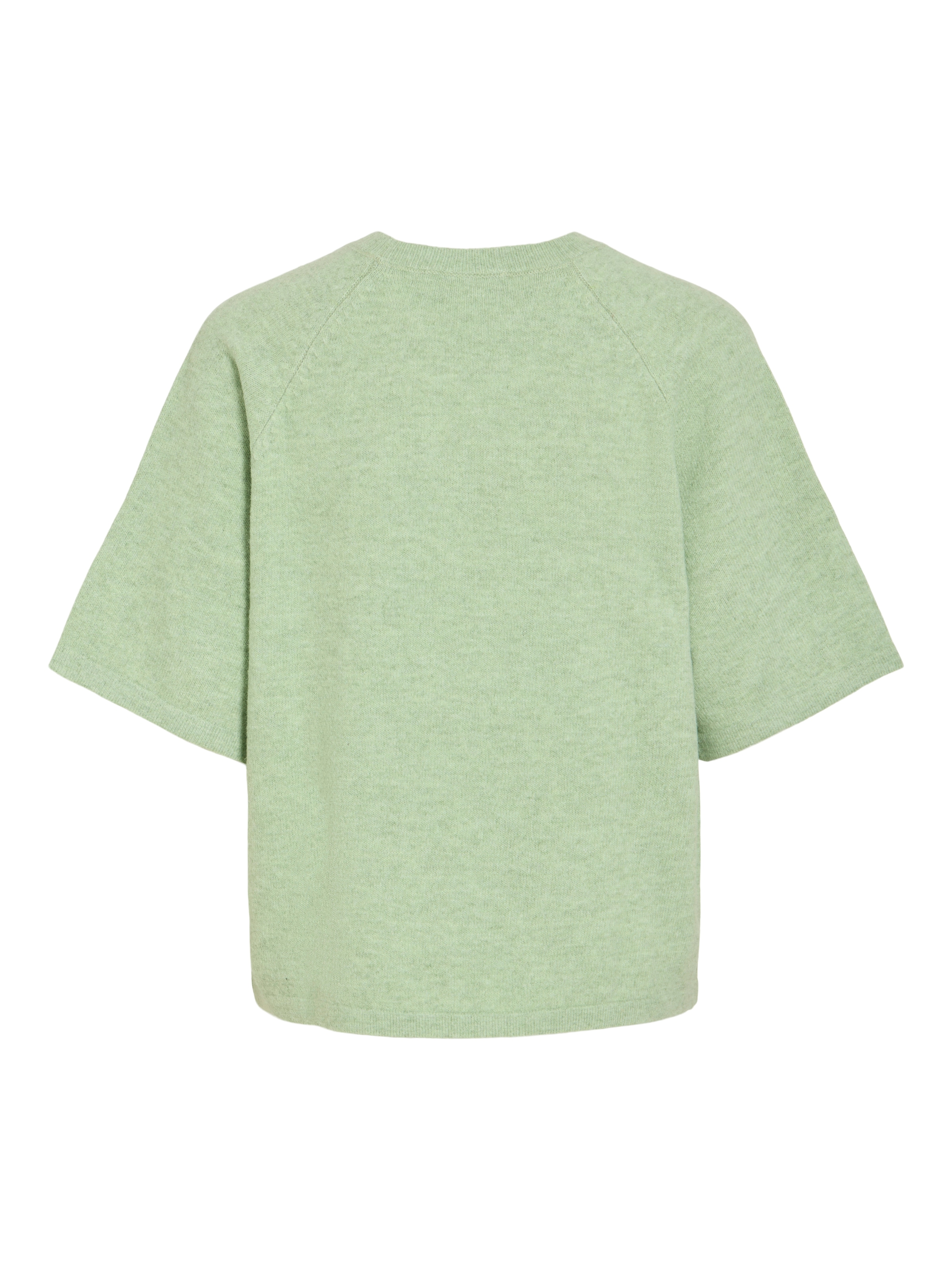 Vila Strickpullover »VILIGA 2/4 O-NECK KNIT TOP - NOOS« Materialmix, relaxed fit