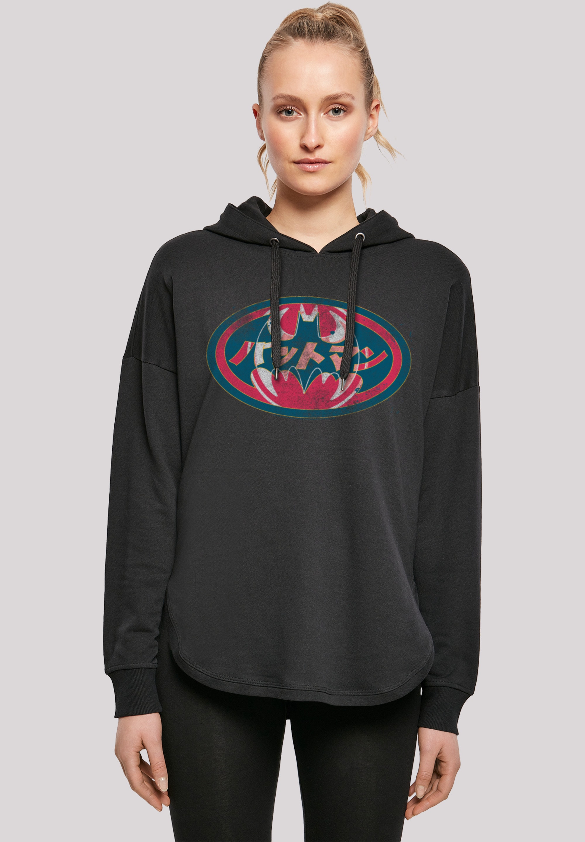 F4NT4STIC Kapuzenpullover "DC Comics Batman Japanese Logo Red", Print günstig online kaufen