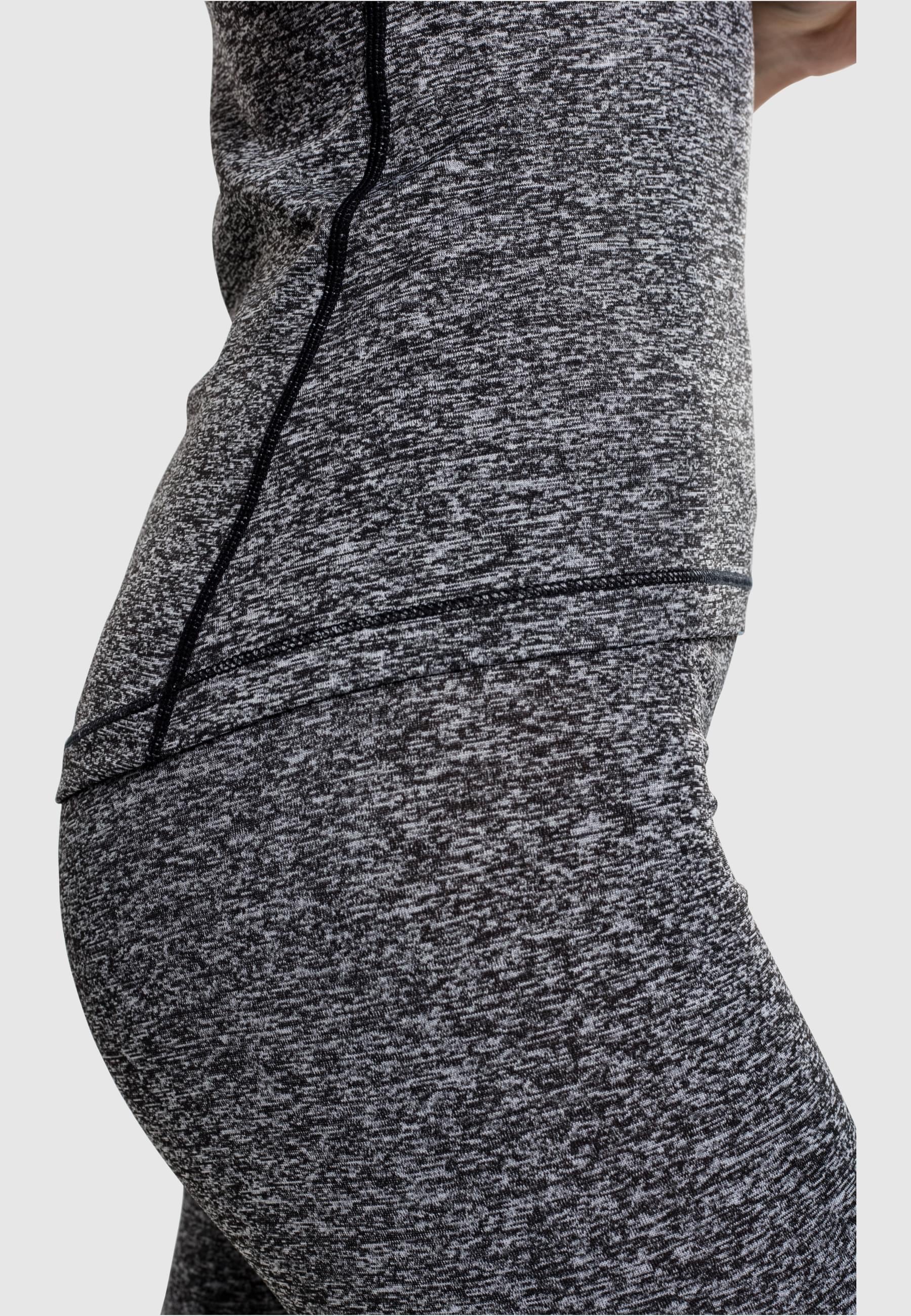 URBAN CLASSICS Muskelshirt »Urban Classics Damen Ladies Active Melange Trainings Top«, (1 tlg.)