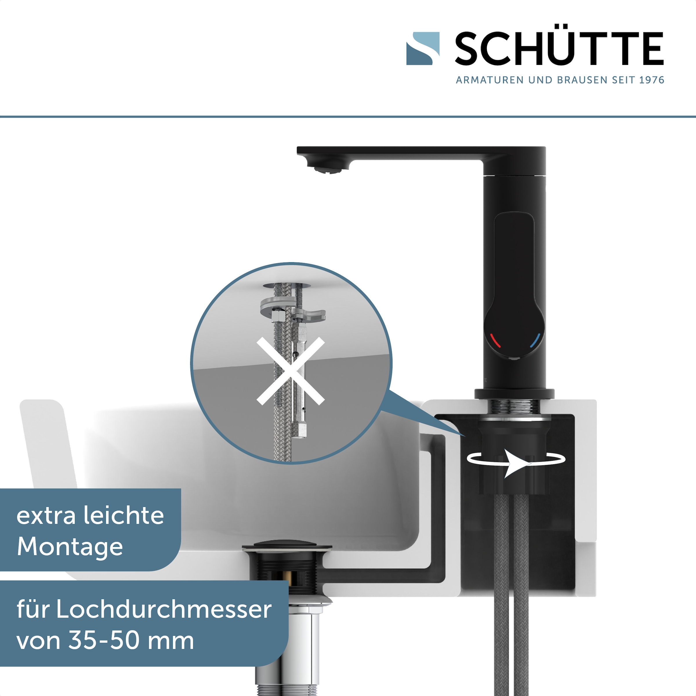 Schütte Waschtischarmatur »ARIZONA«