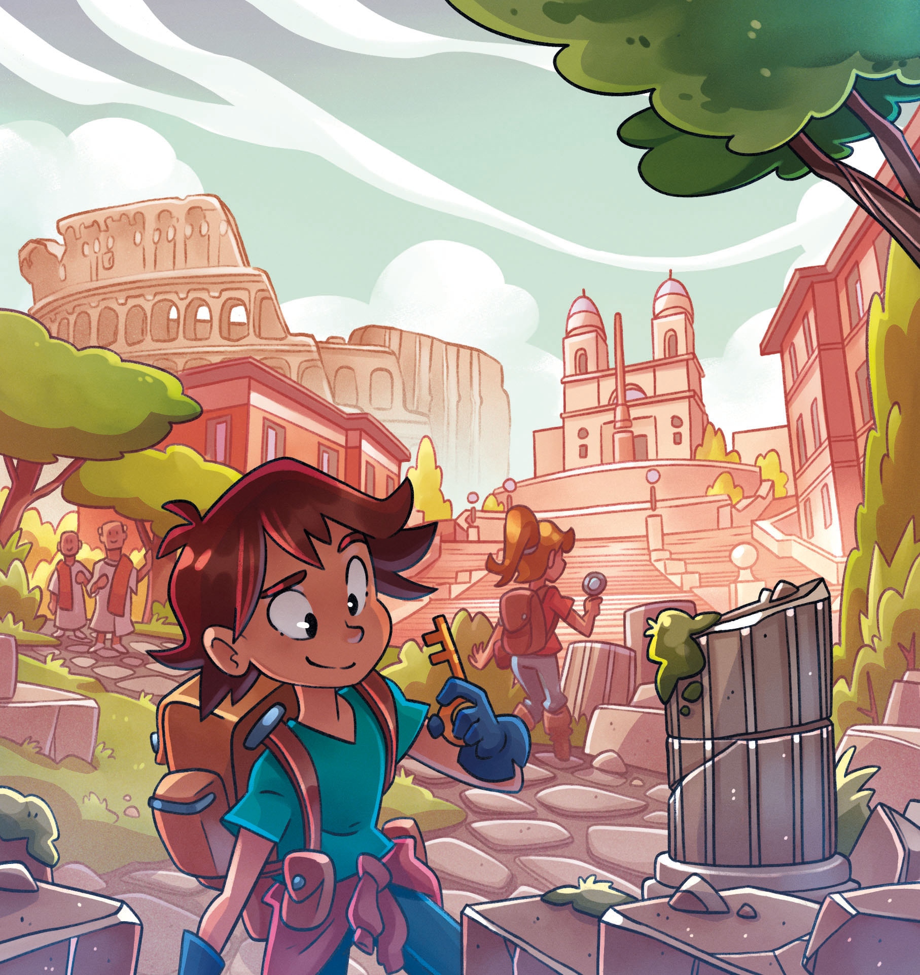 Clementoni® Spiel »Galileo, Escape Game Abenteuer in Rom«, Made in Europe