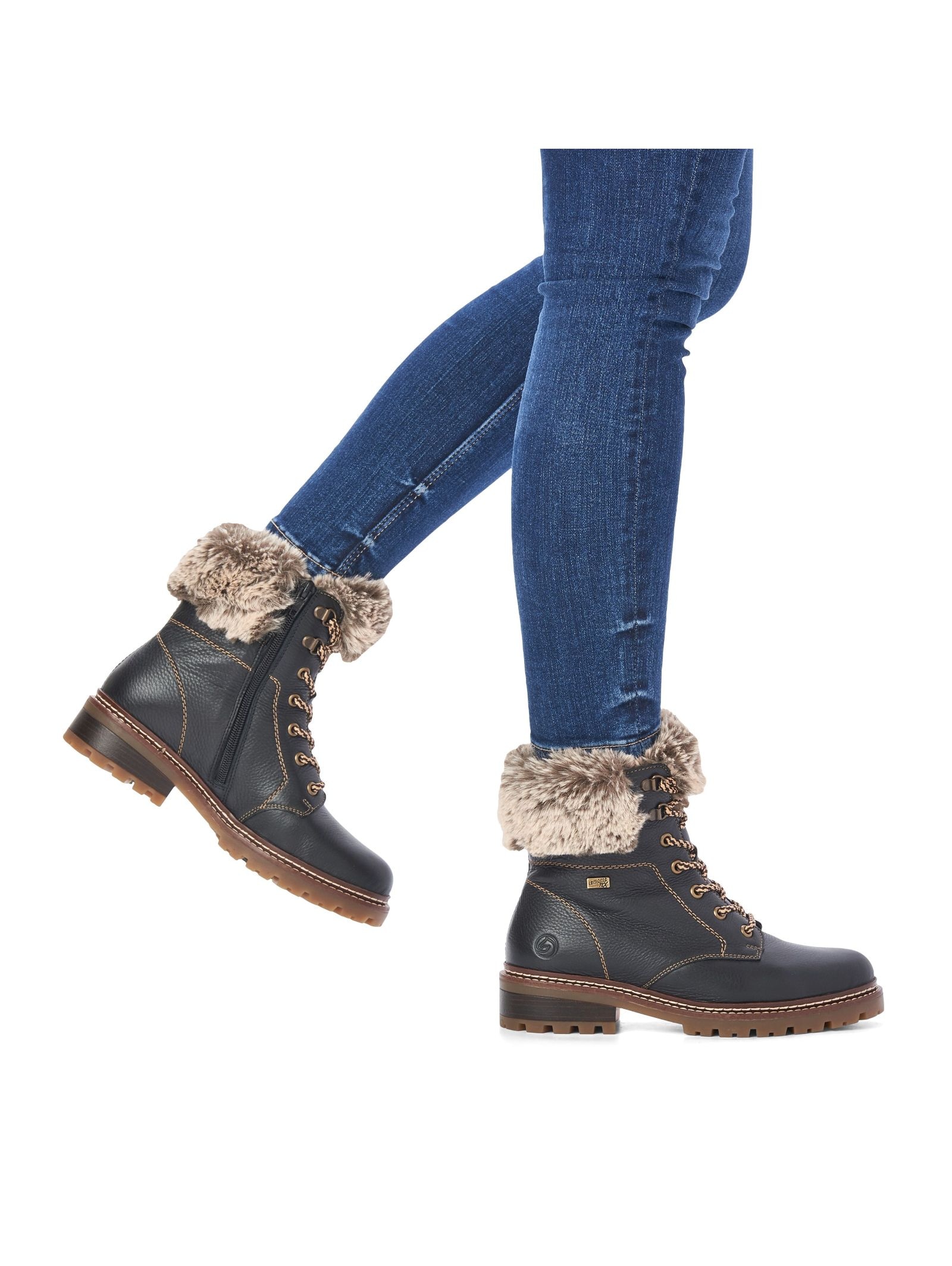 Remonte Schnürstiefelette »Remonte Stiefelette Glattleder«