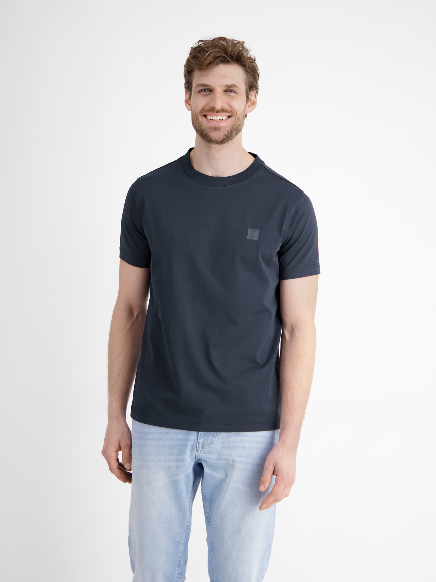 LERROS T-Shirt "LERROS Herren T-Shirt mit V-Ausschnitt" günstig online kaufen
