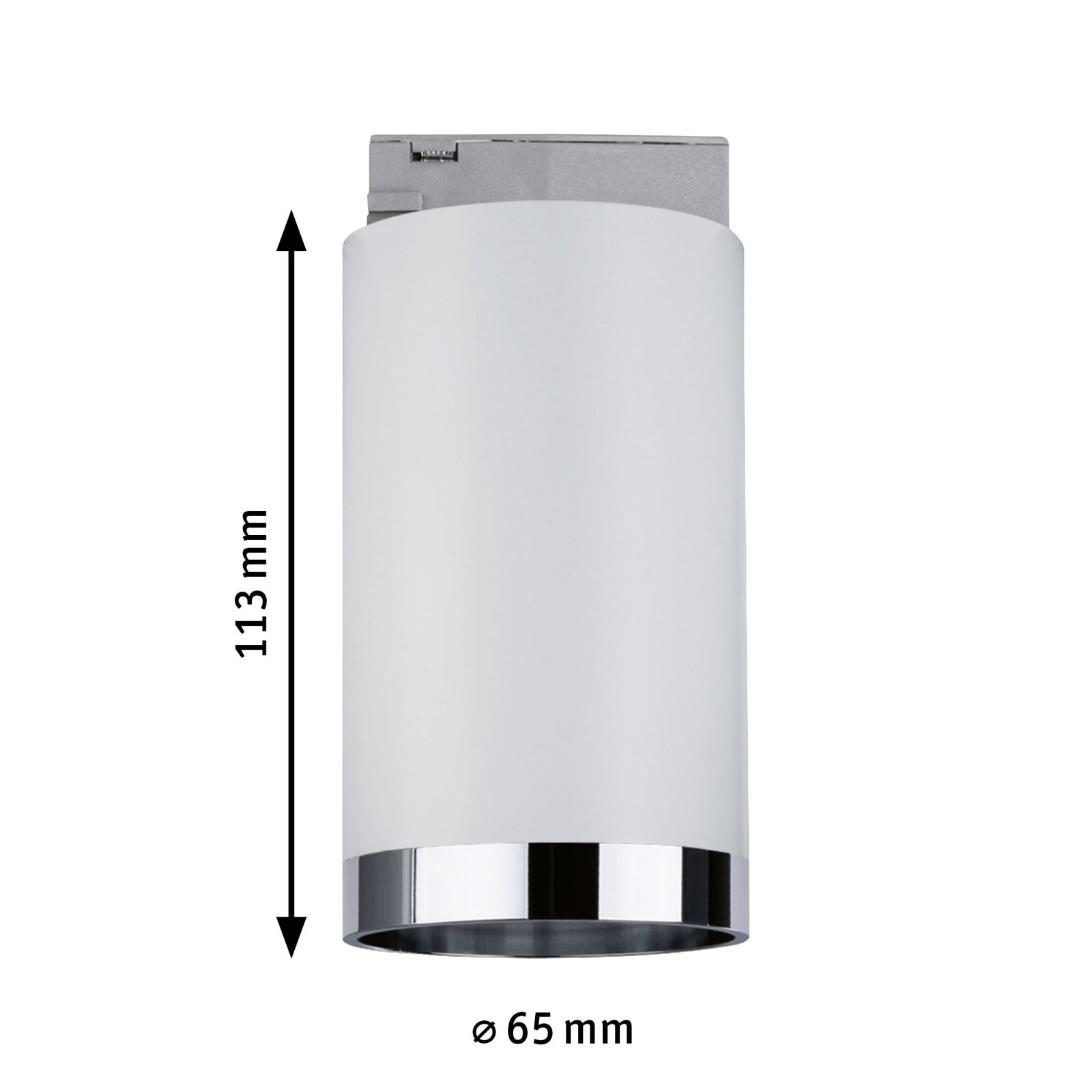 Paulmann Schienensystem-Leuchten »URail Schienenspot Tube GU10 max. 10W 230V«, dimmbar
