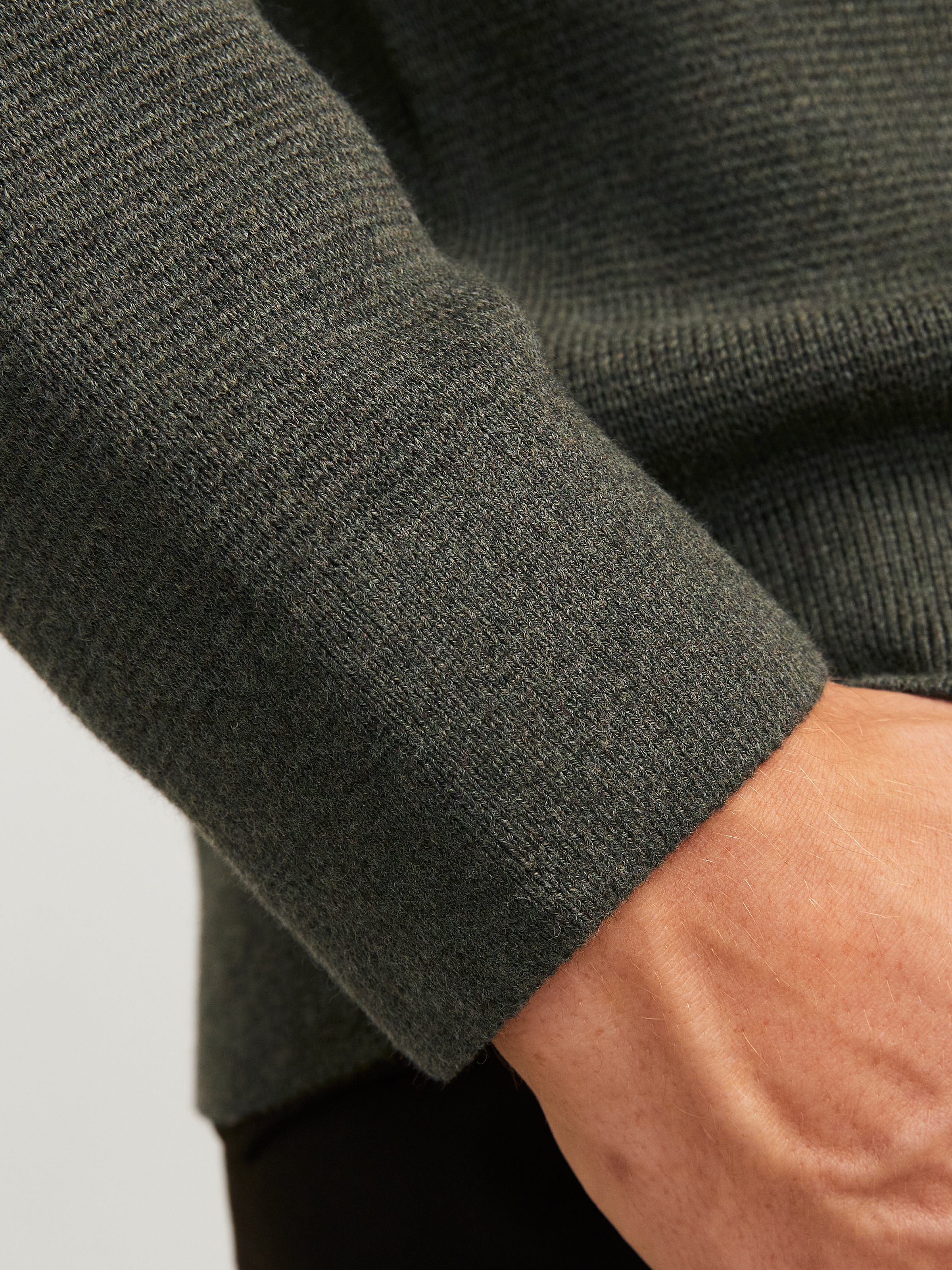 Jack & Jones Strickpullover »JPRBLAMILANO STITCH KNIT CREW NECK SN«