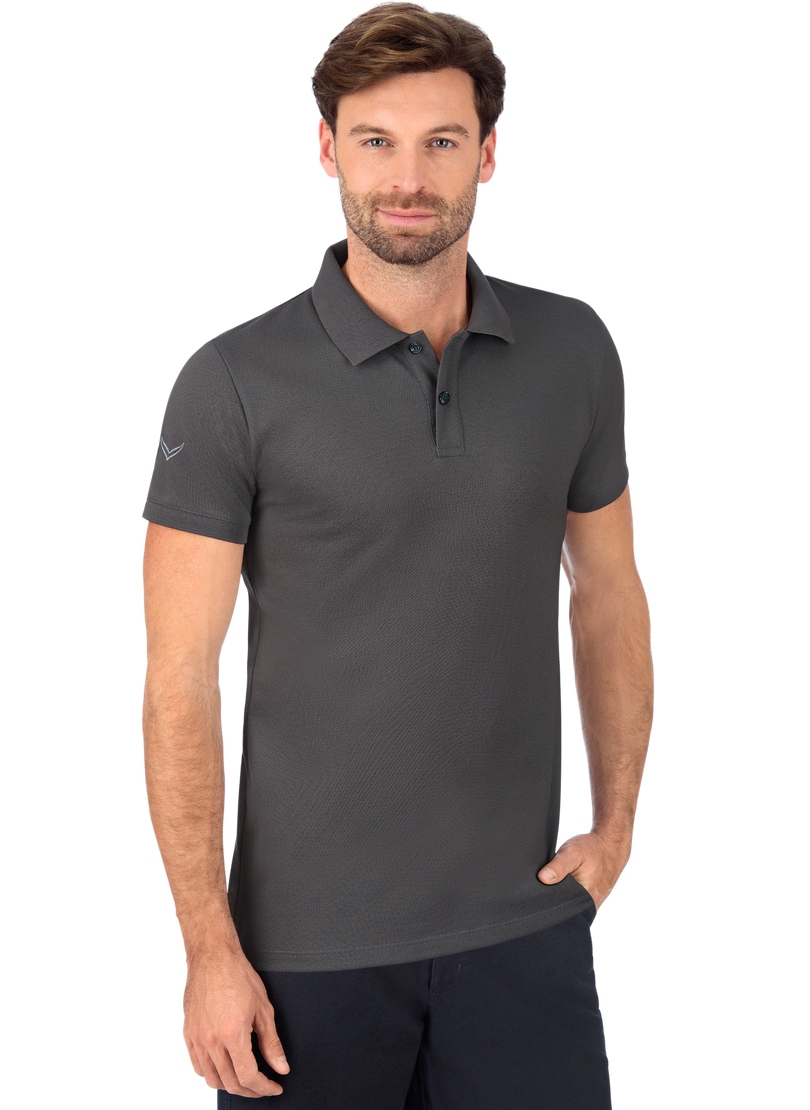 Trigema Poloshirt "TRIGEMA Slim Fit Poloshirt aus DELUXE-Piqué"