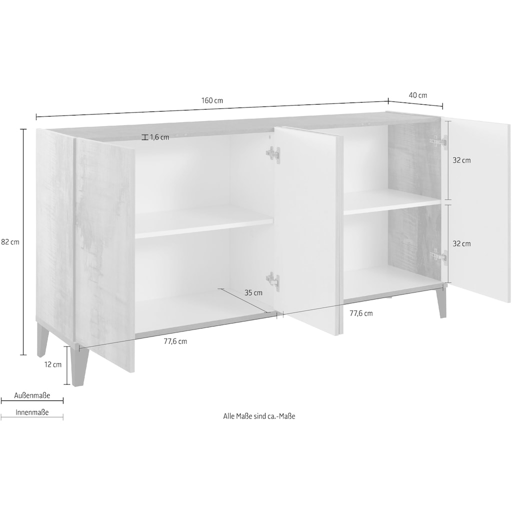 INOSIGN Sideboard »sunrise«