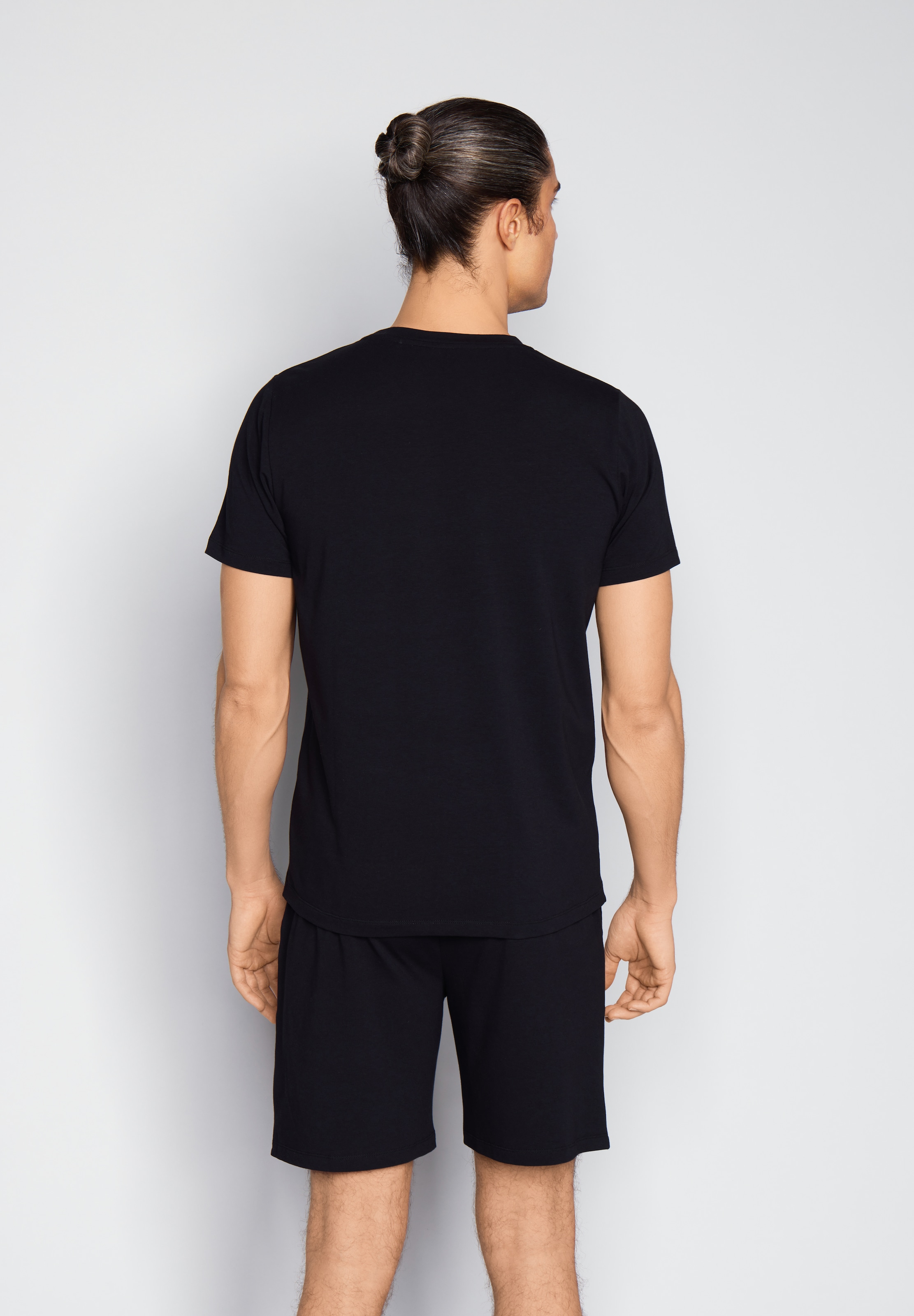 JOOP! Shorty »Core« 2 tlg. mit kurzem Arm, Rundhalsausschnitt und seitlichen Taschen