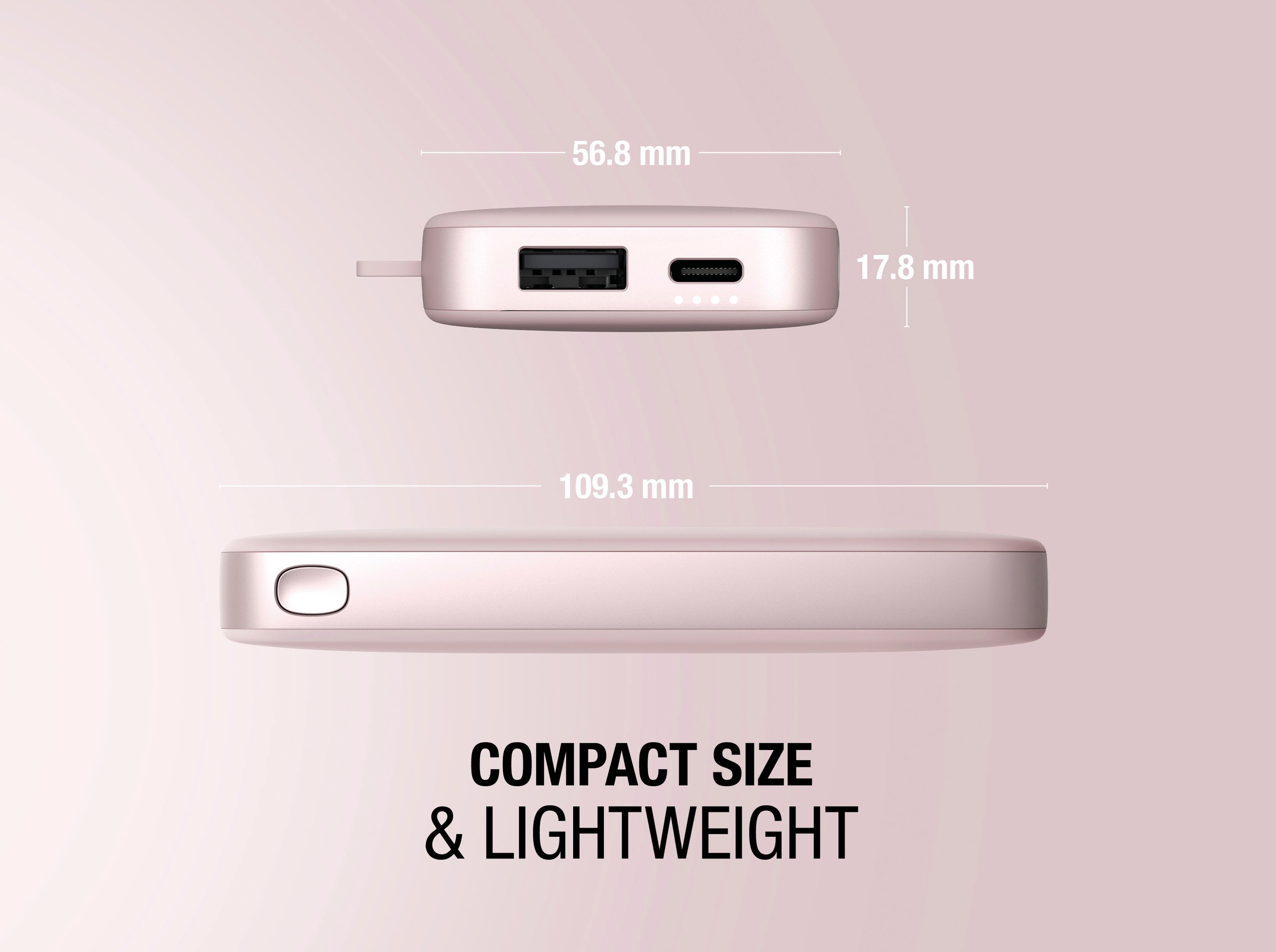 Fresh´n Rebel Powerbank »Power Pack 6000mAh mit USB-C, Fast Charge«, 5 V