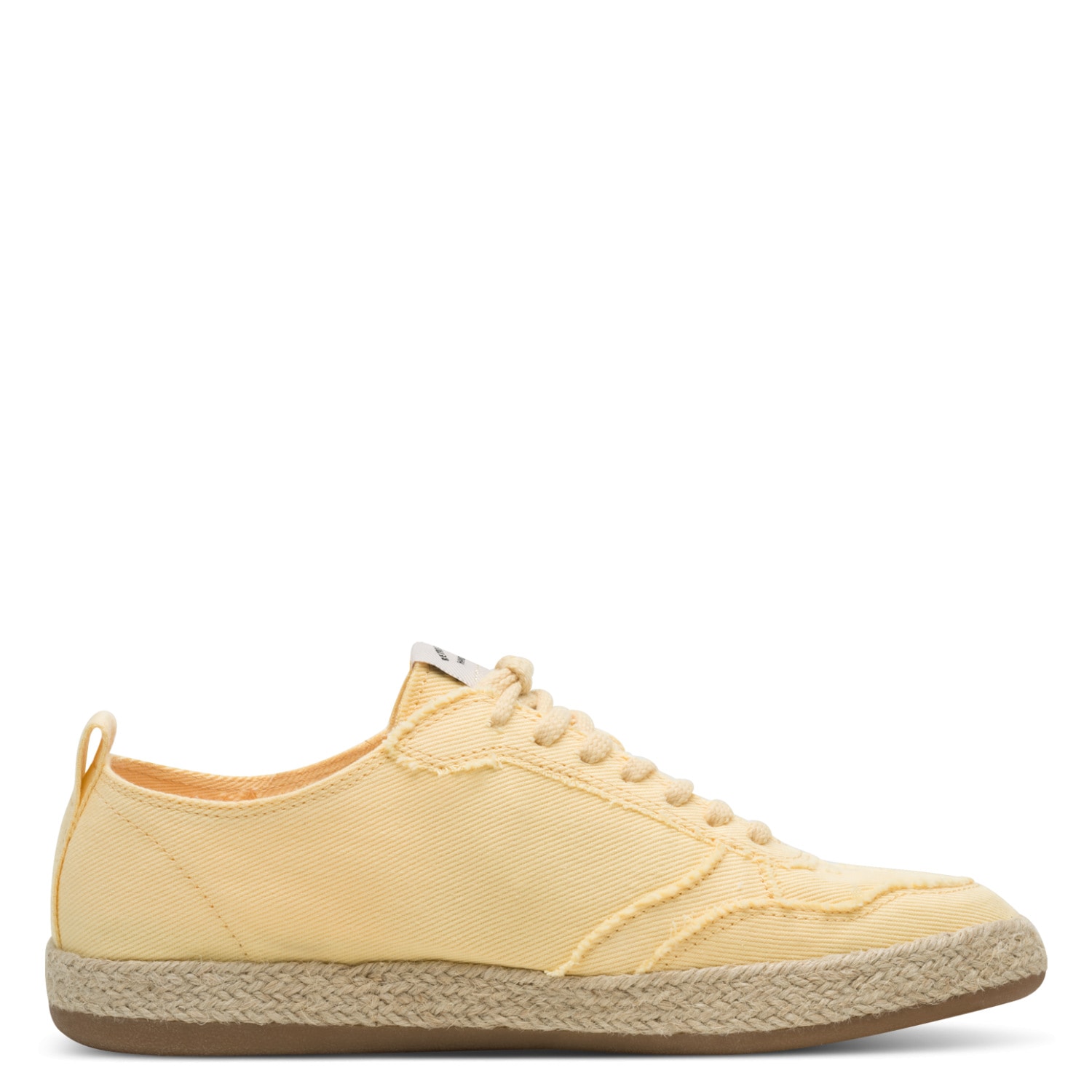 Tamaris Plateausneaker  Freizeitschuh, Halbschuh, Schnürschuh mit Juterand
