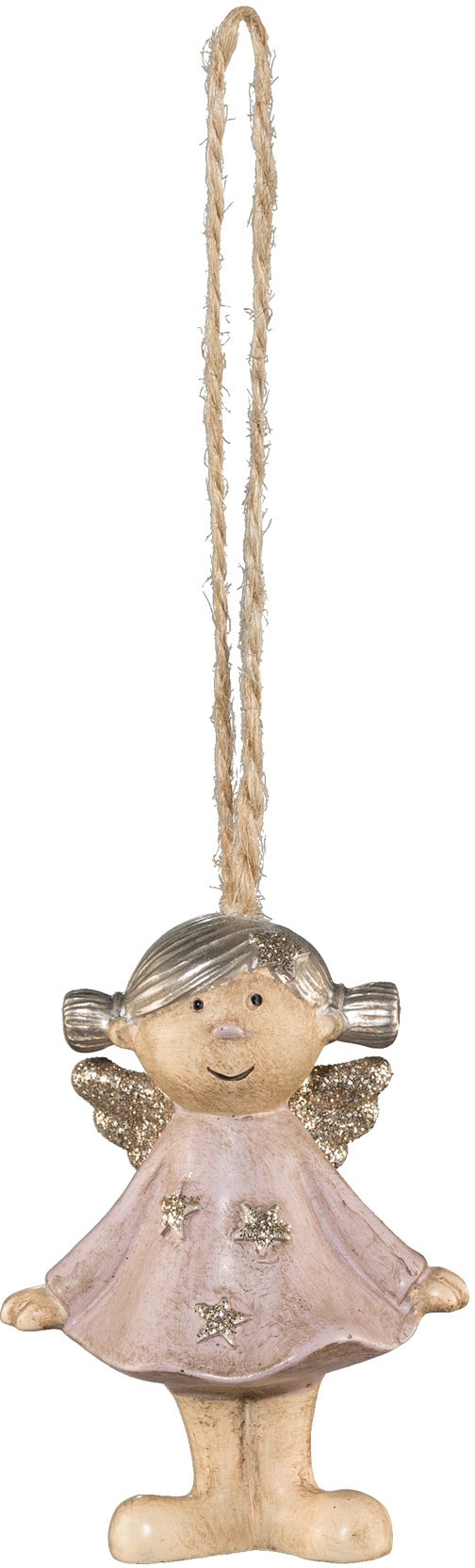 Creativ deco Baumbehang "Weihnachtsdeko, Christbaumschmuck" Engel, mit lieb günstig online kaufen