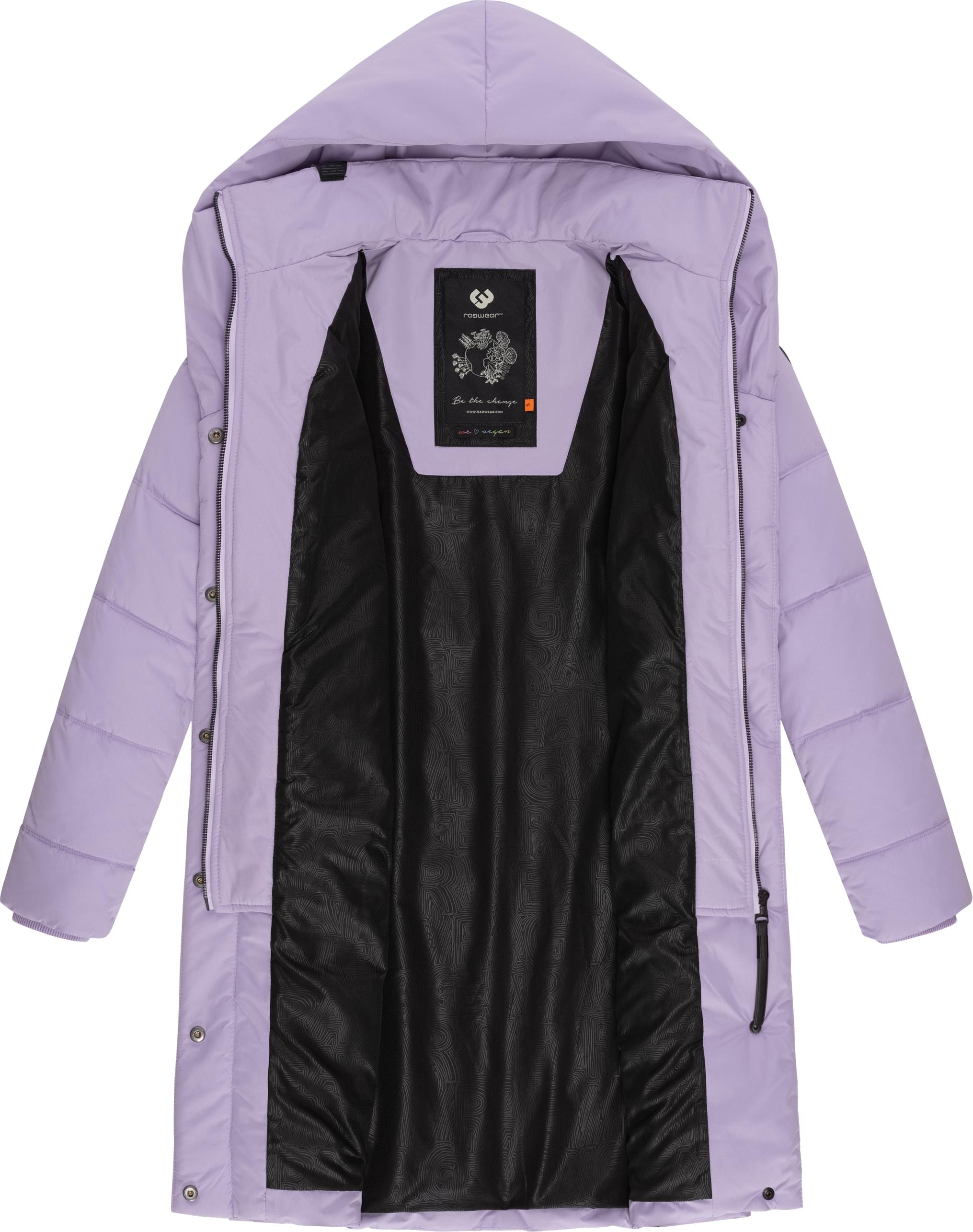 Ragwear Steppmantel »Natalka«, stylischer, gesteppter Winterparka mit gefütterter Kapuze