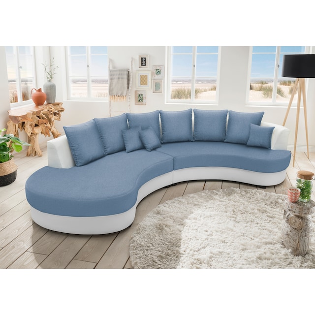 INOSIGN Ecksofa »Limoncello«, ergonomische Form | BAUR