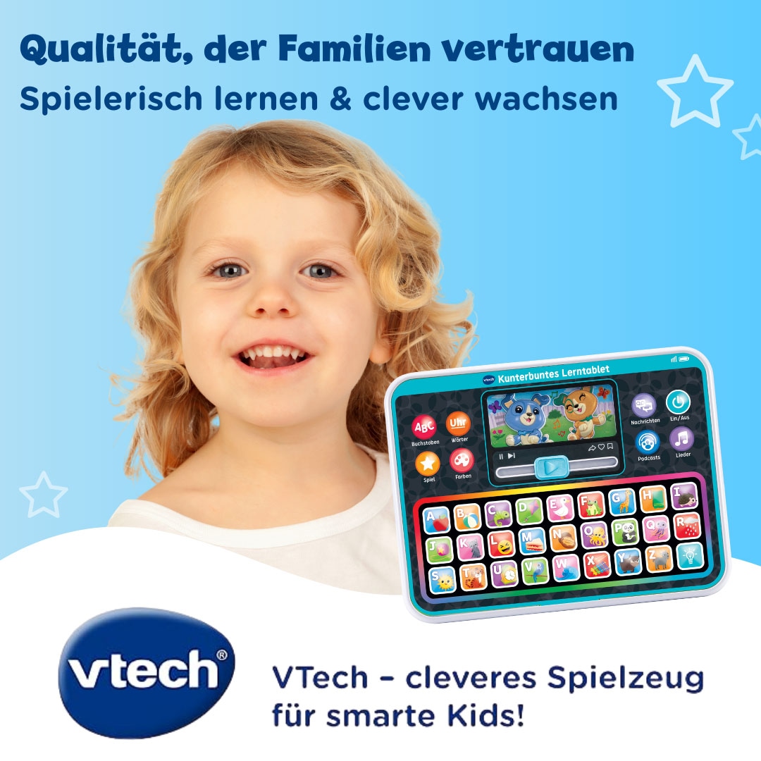 Vtech® Lerntablet »Vtech Baby, Kunterbuntes Lerntablet« mit leuchtender Tastatur