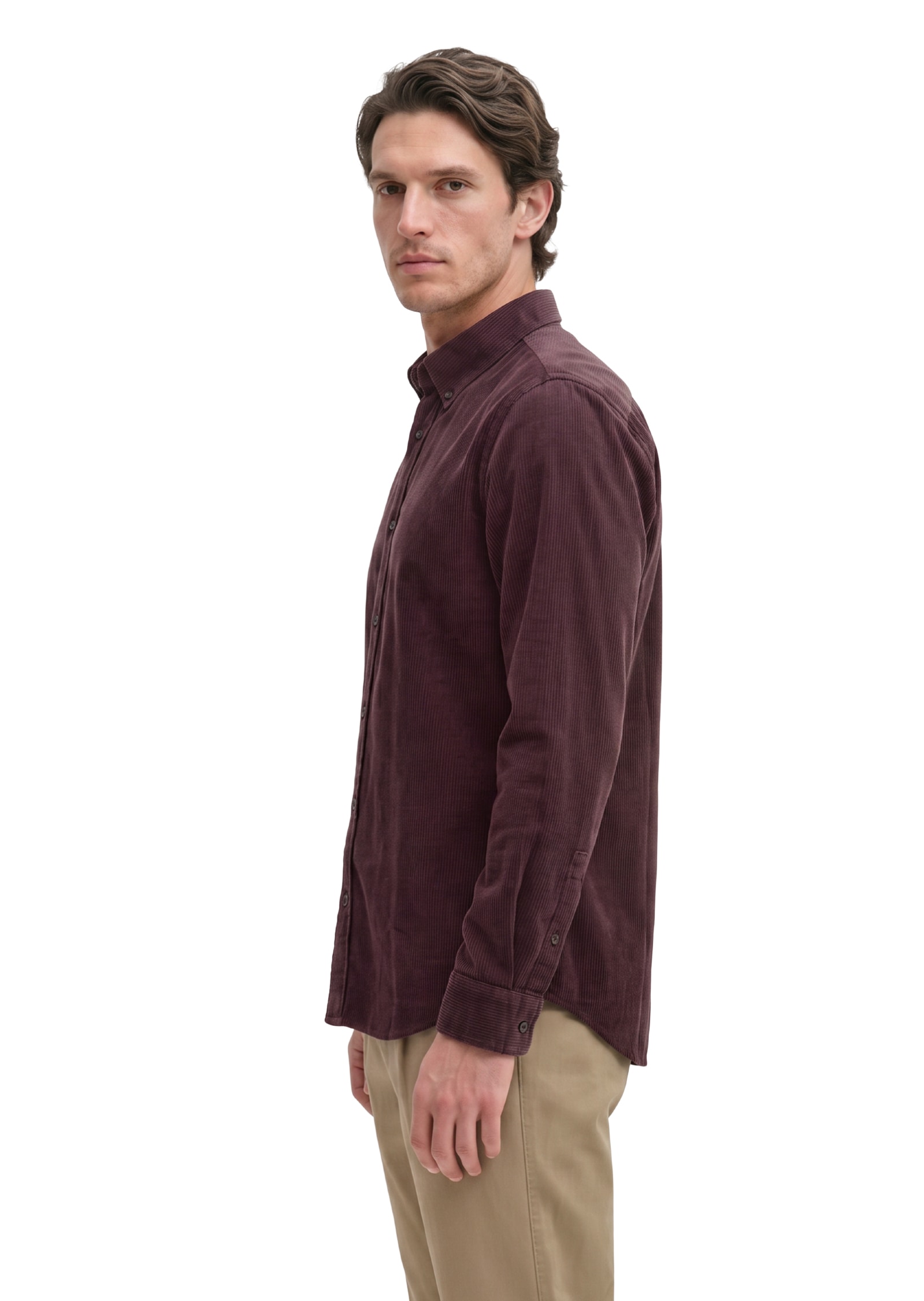 Marc O'Polo Langarmhemd »mit Button-Down-Kragen«