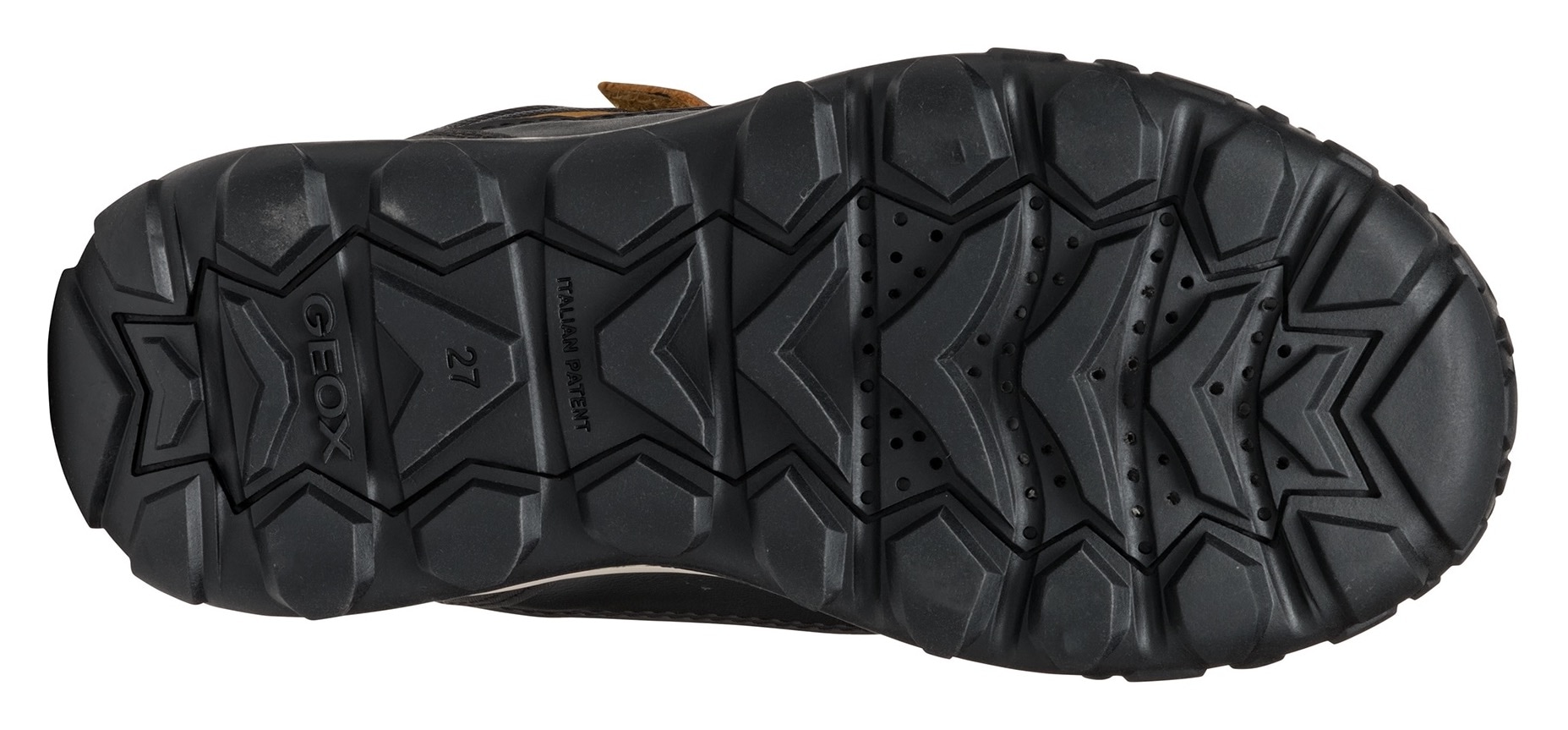 Geox Winterboots »J TREKKYUP BOY B ABX«, Klettstiefel, Snowboots, Winterstiefel mit Klettverschluss