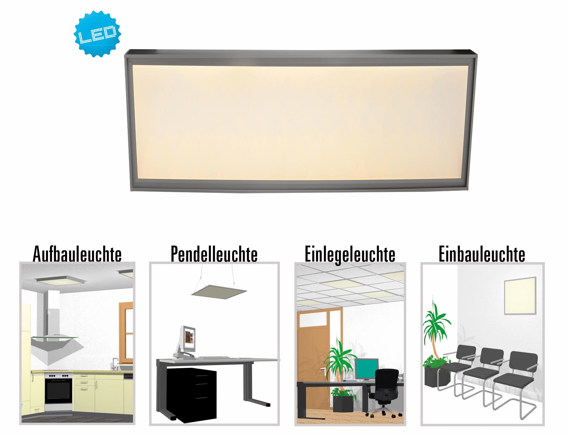 näve LED Panel »Diversity«, 1 flammig, Leuchtmittel LED-Board | LED fest integriert, LED Deckenleuchte, LED Deckenlampe