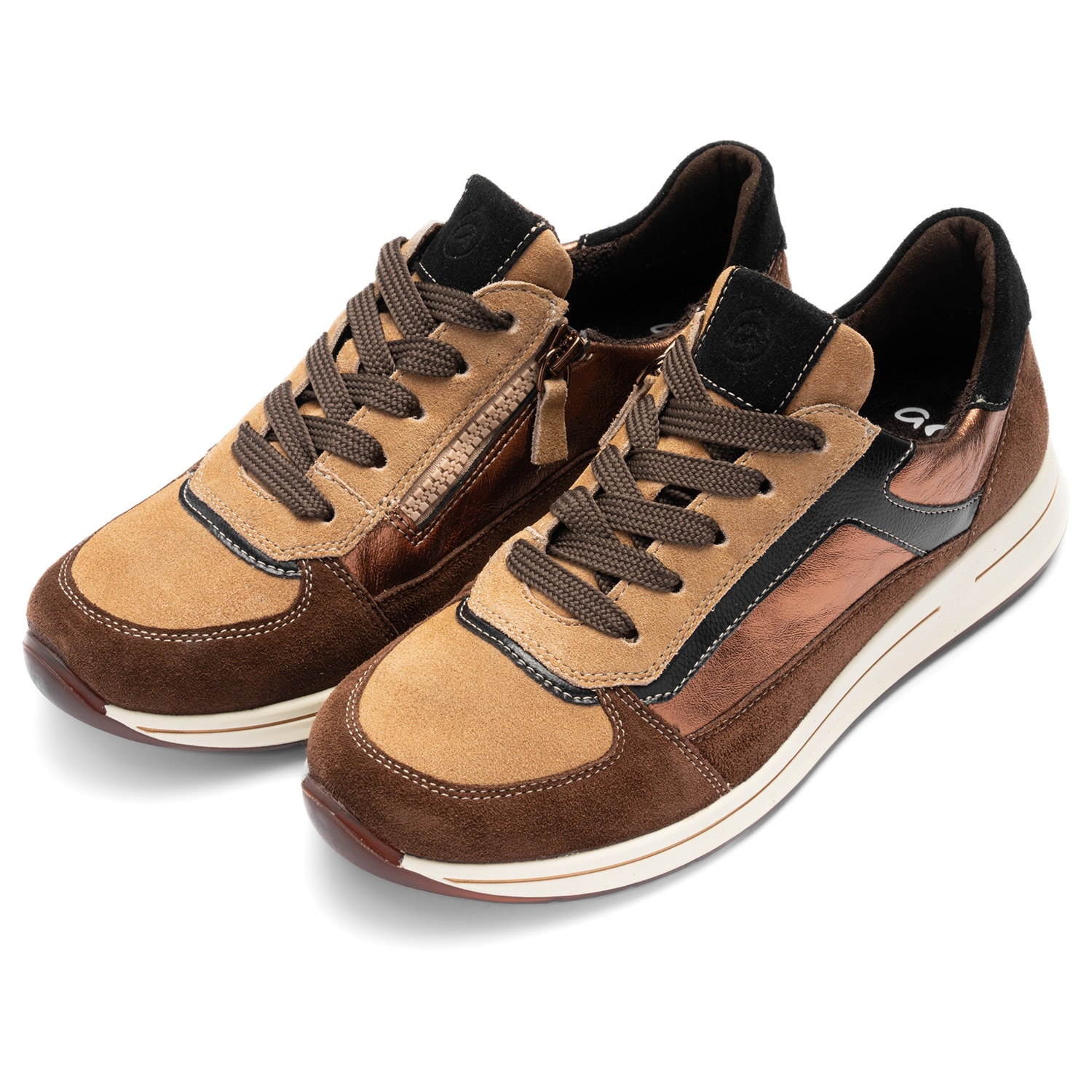 Thumbnail - Ara Sneaker "OSAKA" Schnürschuh, Komfortschuh in Schuhweite H (= sehr weit)