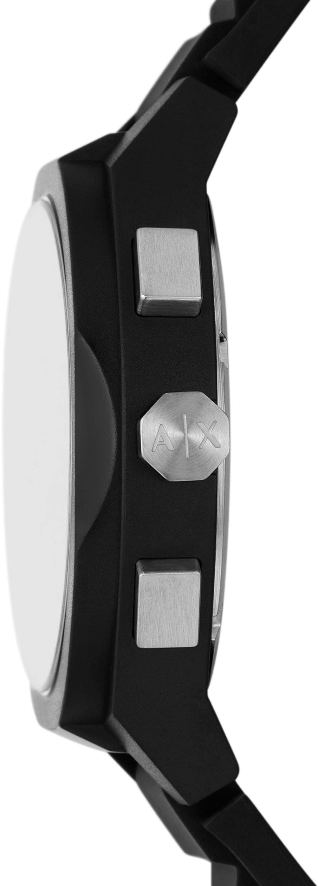 ARMANI EXCHANGE Chronograph »SYNC«, Quarzuhr, Armbanduhr, Herrenuhr, Stoppfunktion, Datum, analog