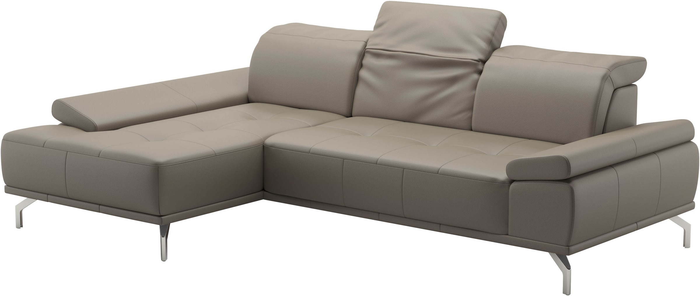 Places of Style Ecksofa »Caluna«, Inkl.Sitztiefenverstellung
