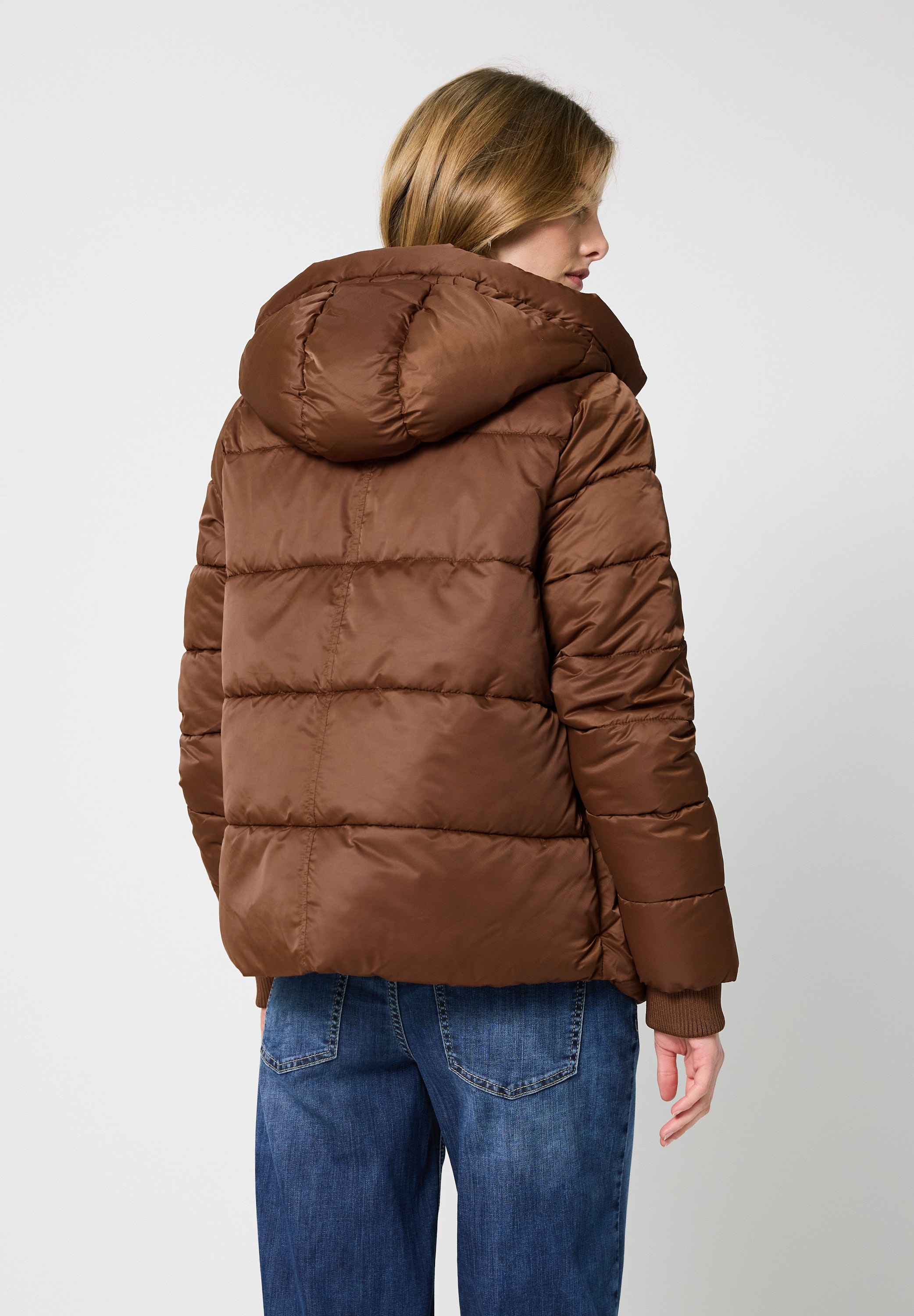 STREET ONE STUDIO Steppjacke mit Kapuze mit Kapuze günstig online kaufen