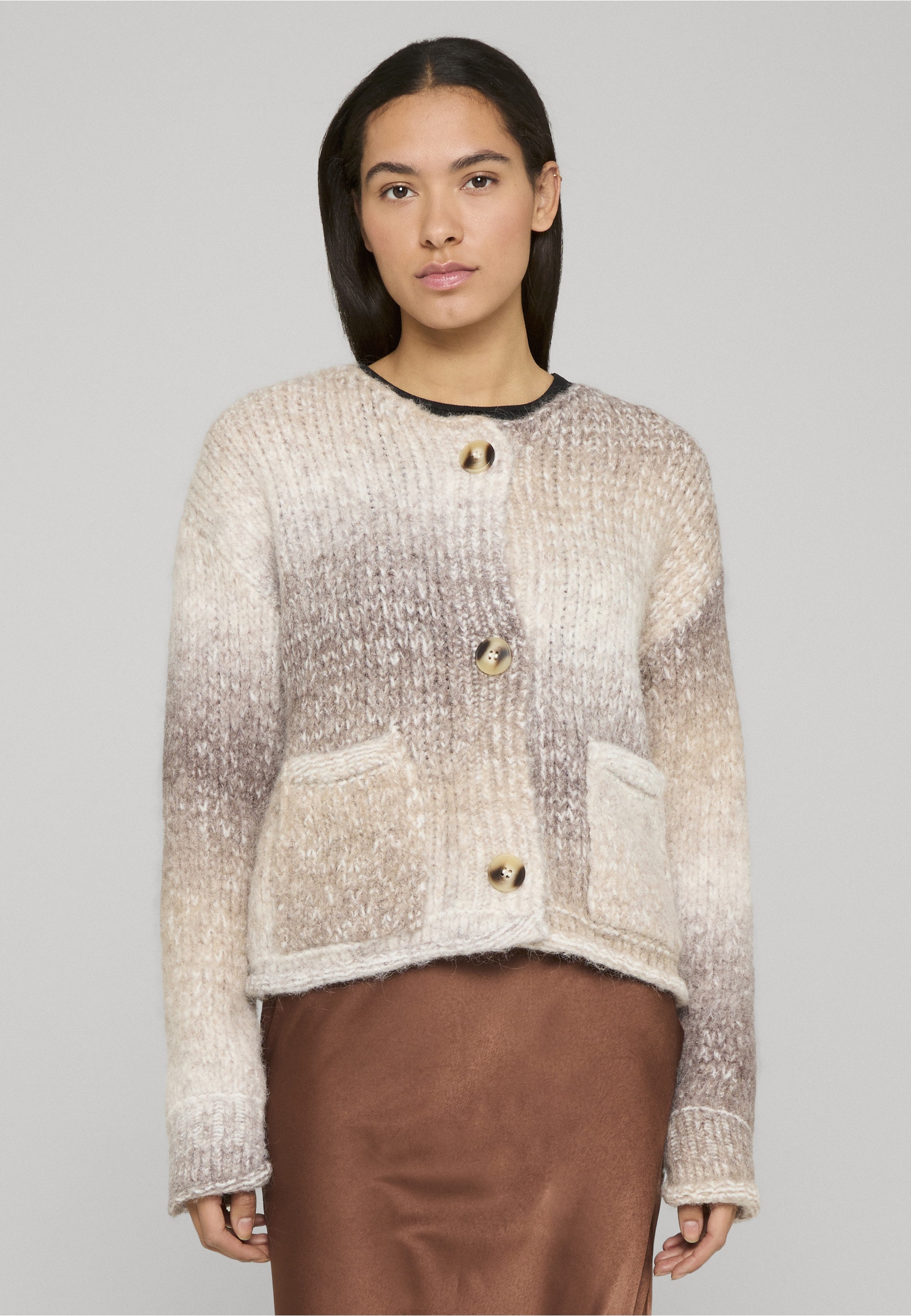 ESTELOU Strickjacke »ESTELOU soft touch knit cardigan« 1