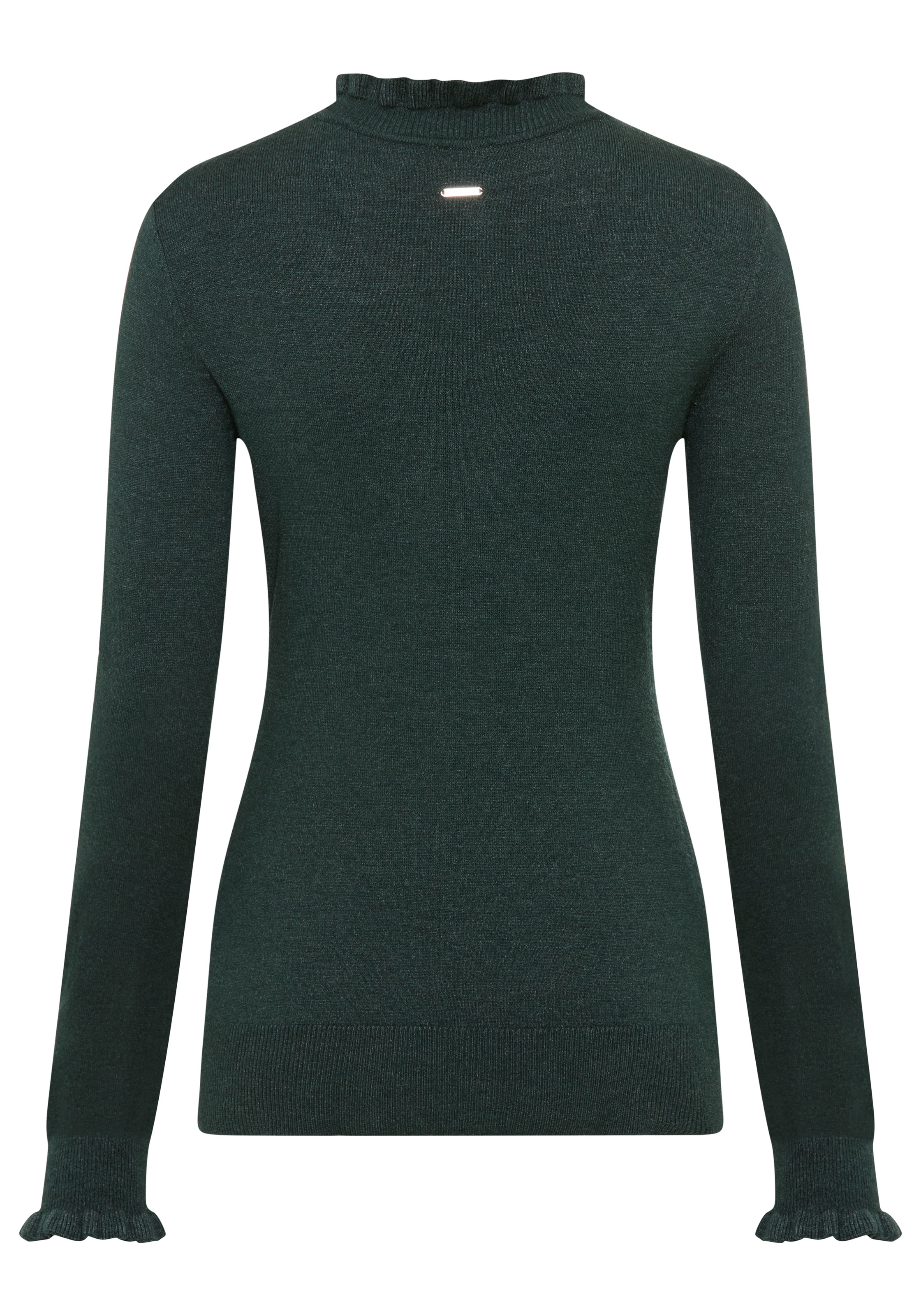 Laura Scott Stehkragenpullover, mit Volantdetails - NEUE KOLLEKTION