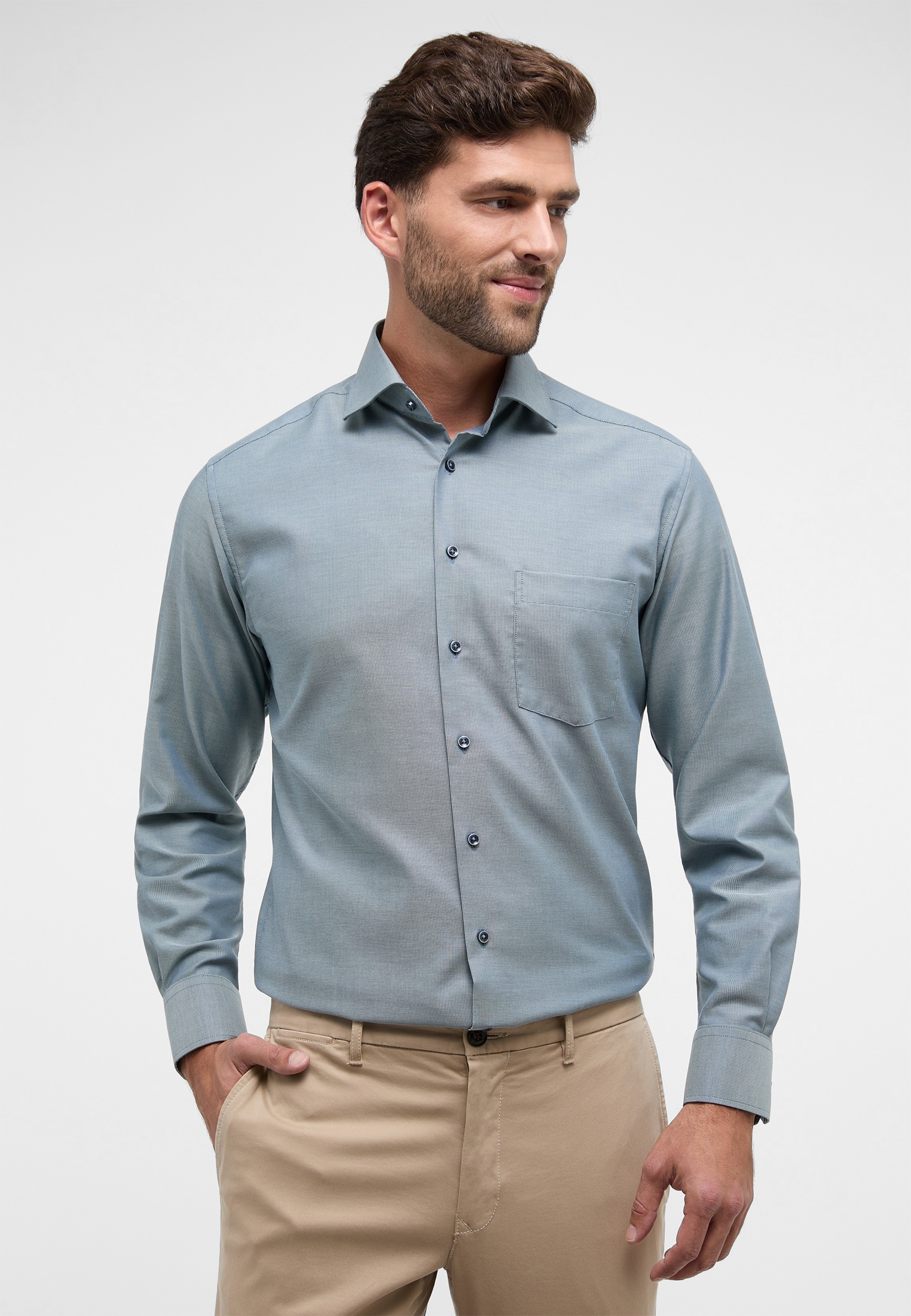 Eterna Langarmhemd "MODERN FIT" günstig online kaufen