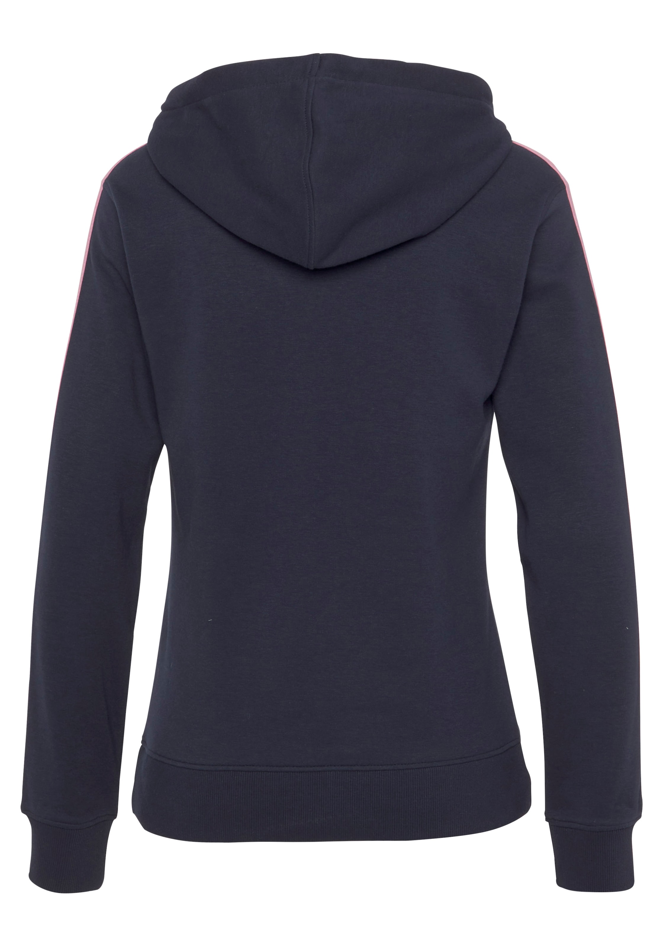 Vivance Hoodie, (1 tlg.), Hoodie mit Kontrast Einsätzen, Loungeanzug