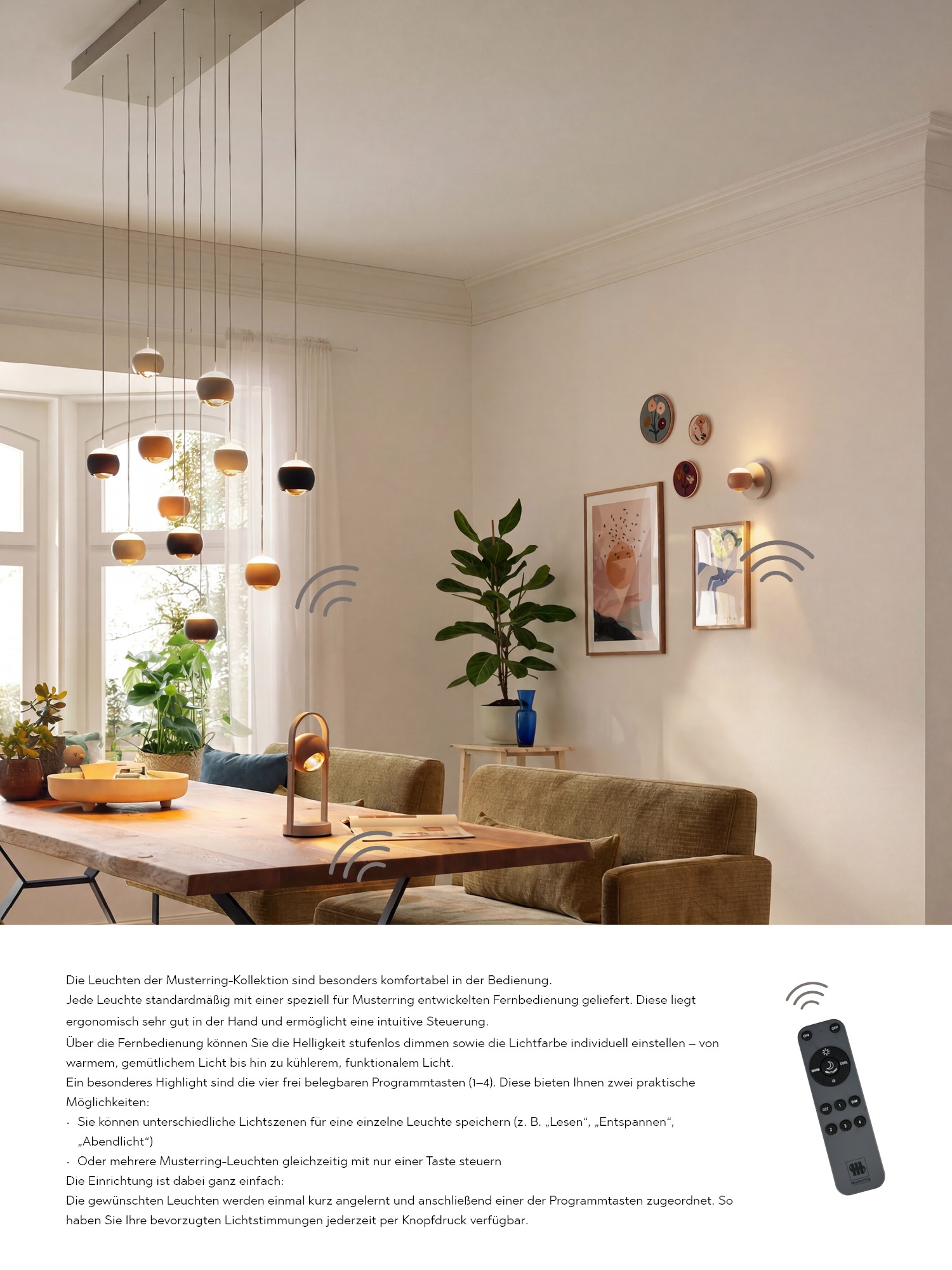 Musterring LED Tischleuchte »CANNON, Akku LED Tischlampe Touchdimmer 4W 400 Lumen 2300-4000K CCT« LED-Board 1 Stk. Farbwechsler | warmweiß - kaltweiß kabellose Akku Tischleuchte mit Lade-Base, schwenkbar dimmbar Memory