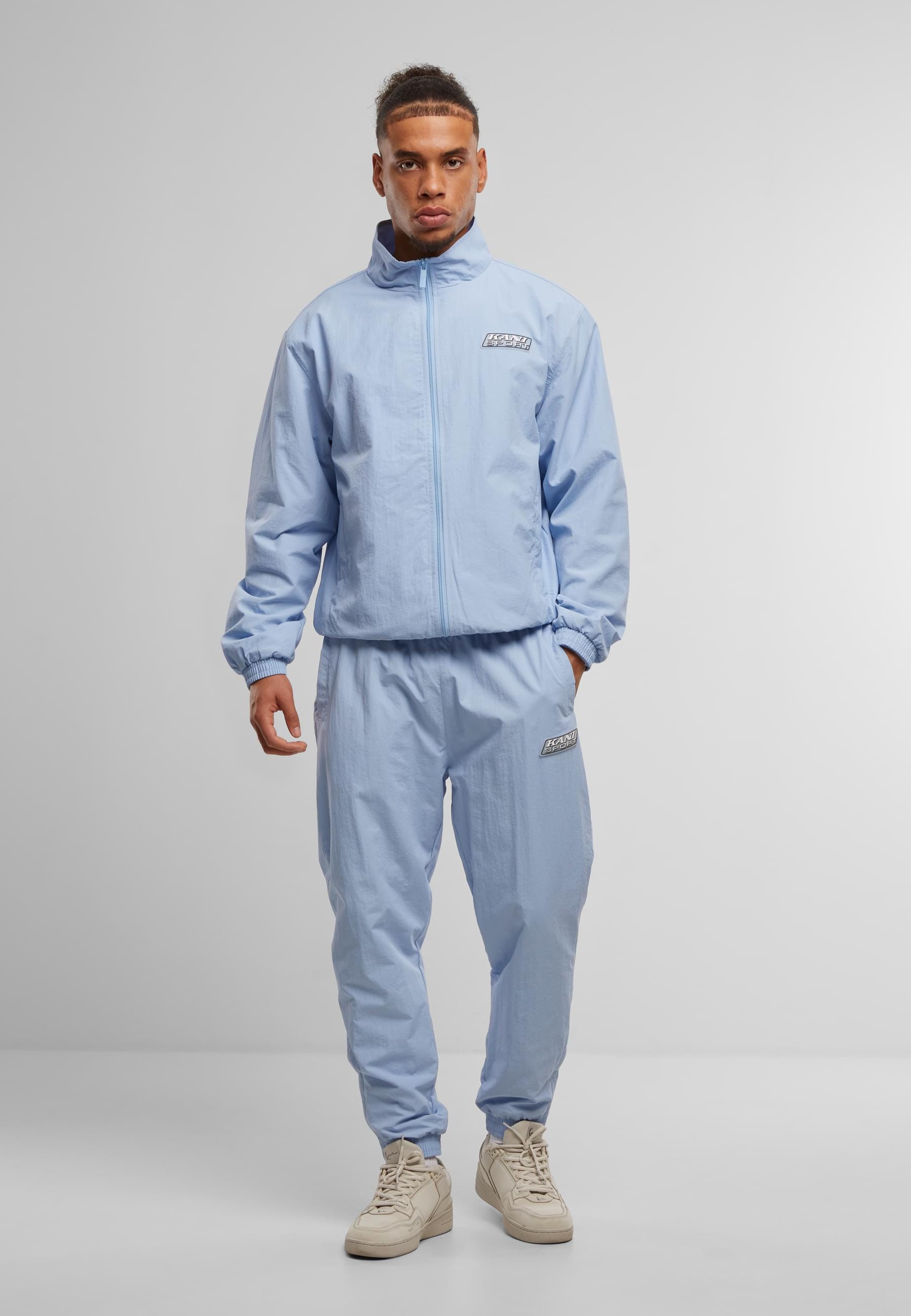 Karl Kani Trainingsjacke »Karl Kani KM-JK035--090-32 Sport Patch Essential Trackjacket«, (1 St.), ohne Kapuze