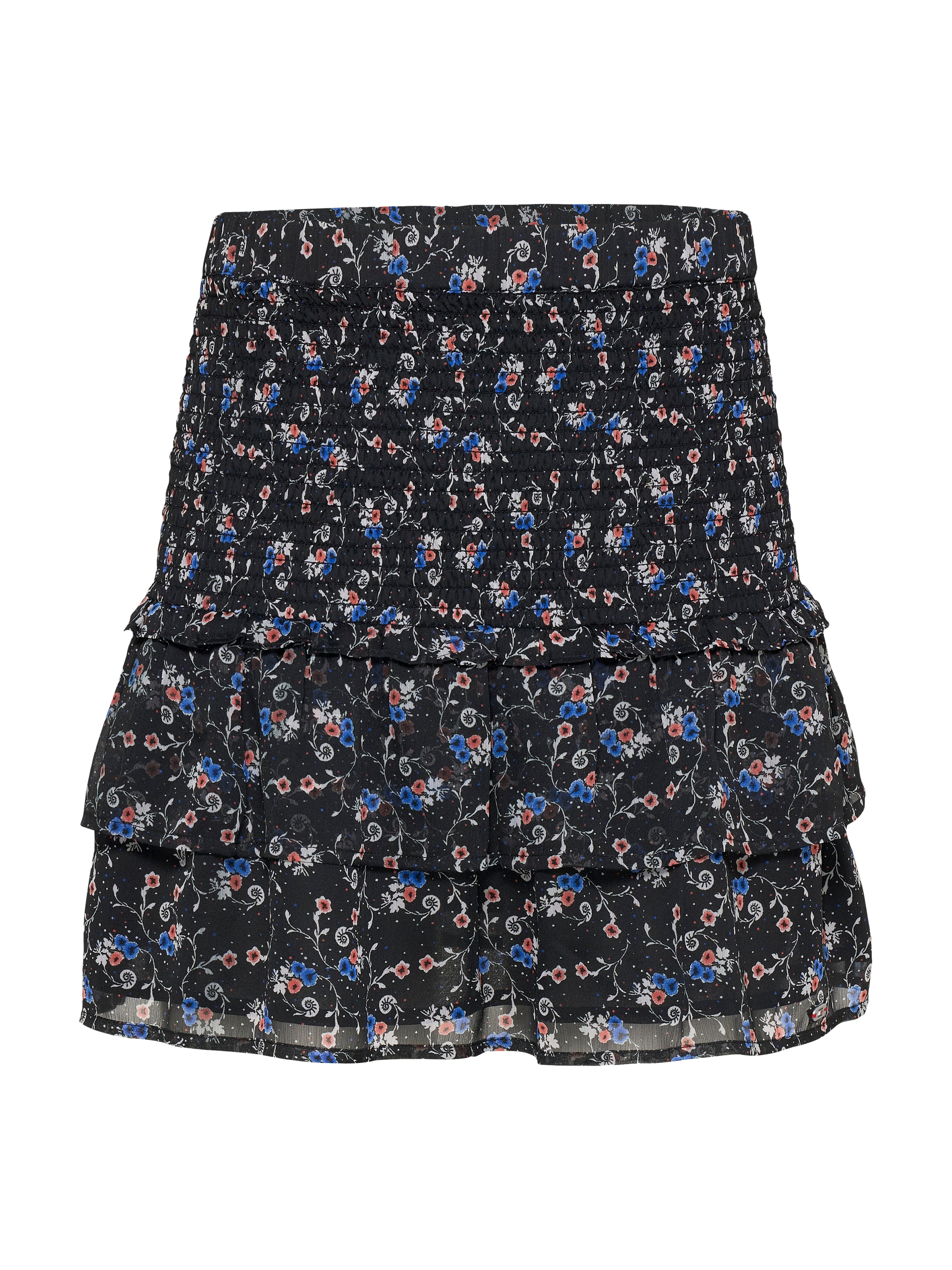 Tommy Jeans Rüschenrock »TJW RUCHED AOP SKIRT«, mit Rüschen, allover Print