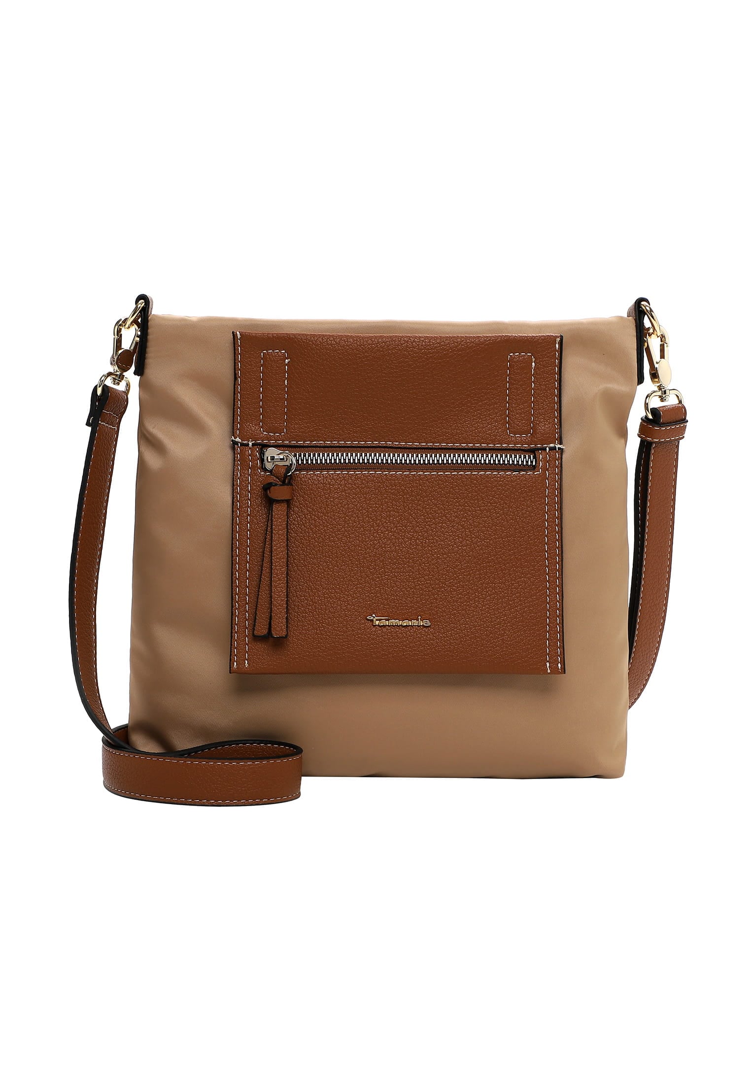 TAMARIS Damen Umhängetasche "Umhängetasche TAS Fabrizia", braun, Polyester, Taschen