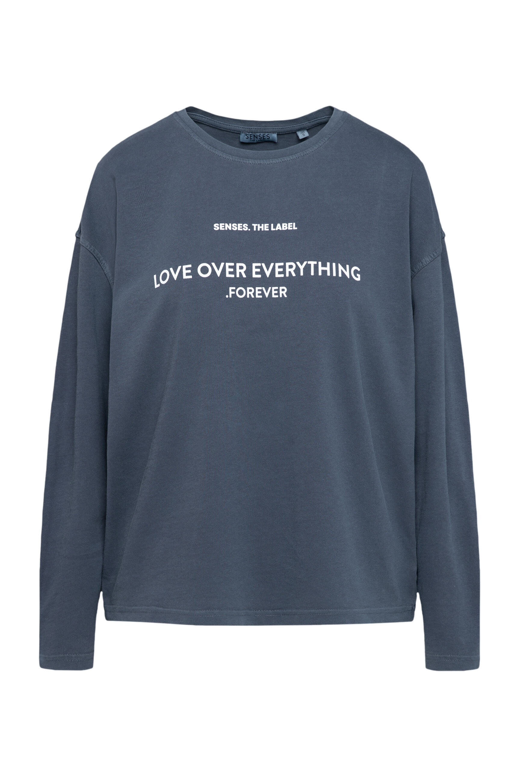SENSES.THE LABEL Rundhalsshirt mit weiten Ärmeln