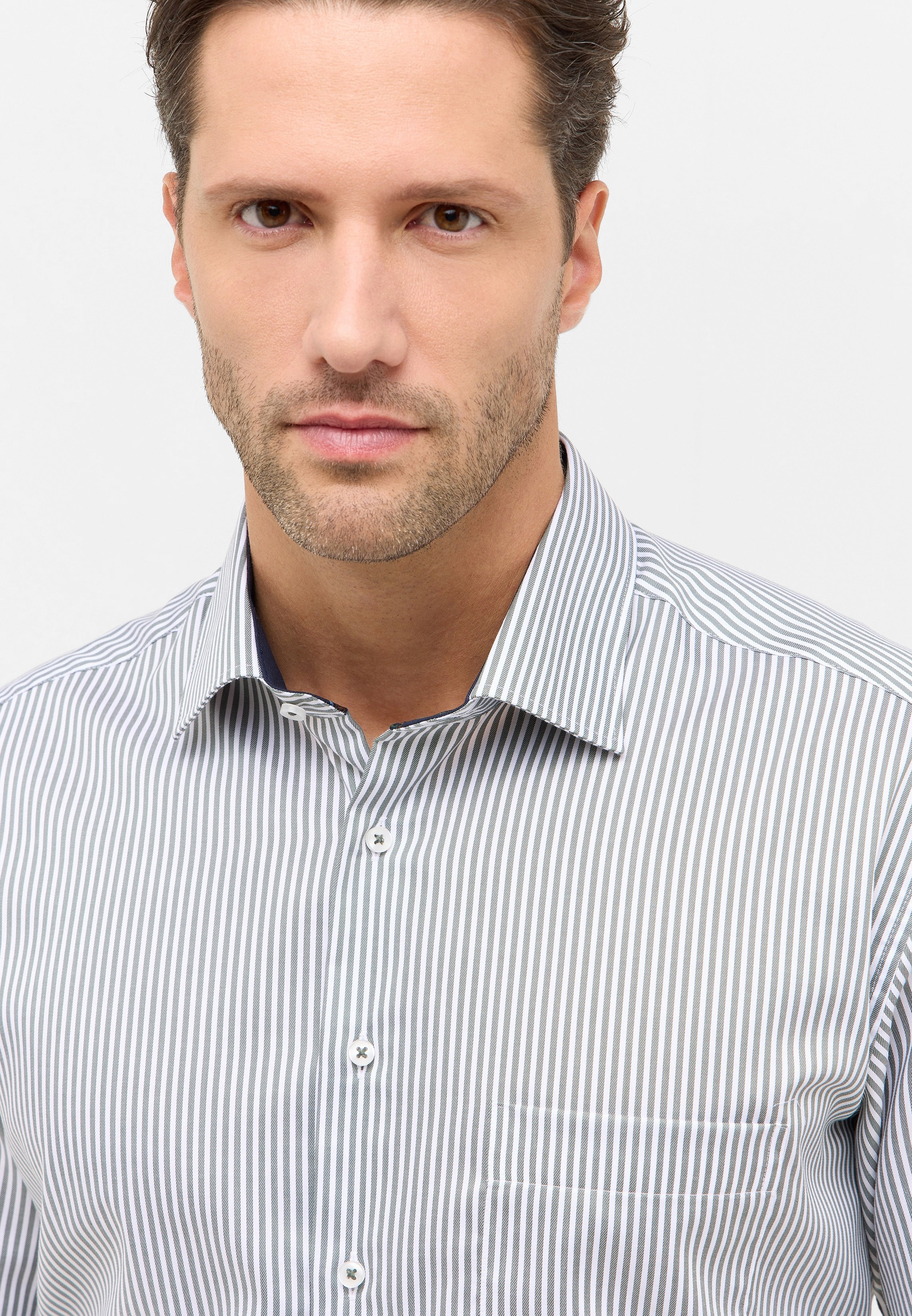 Eterna Langarmhemd »MODERN FIT« NON IRON (bügelfrei)