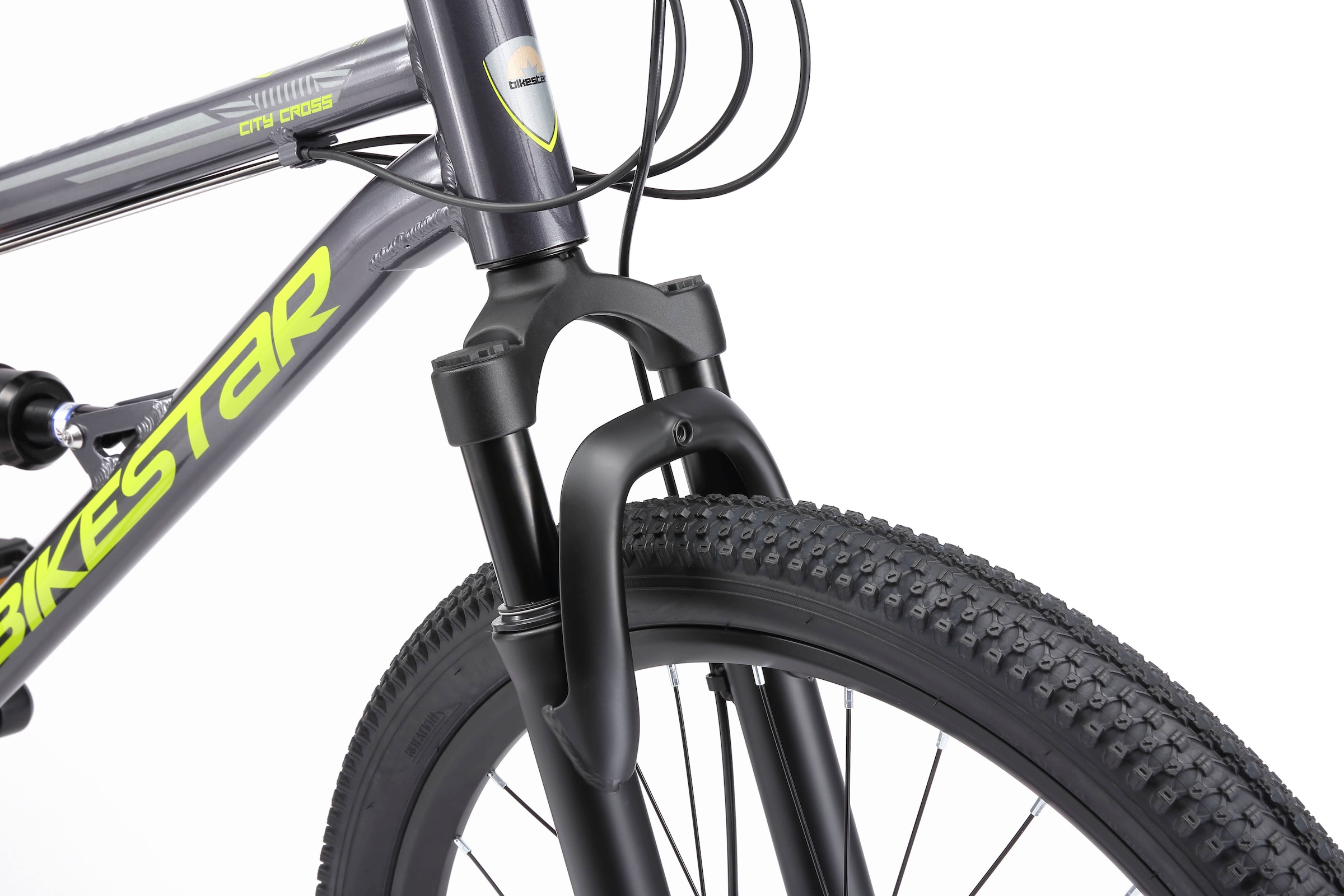 Bikestar Jugendfahrrad, 21 Gang, Shimano, RD-TY21 Schaltwerk, Kettenschaltung