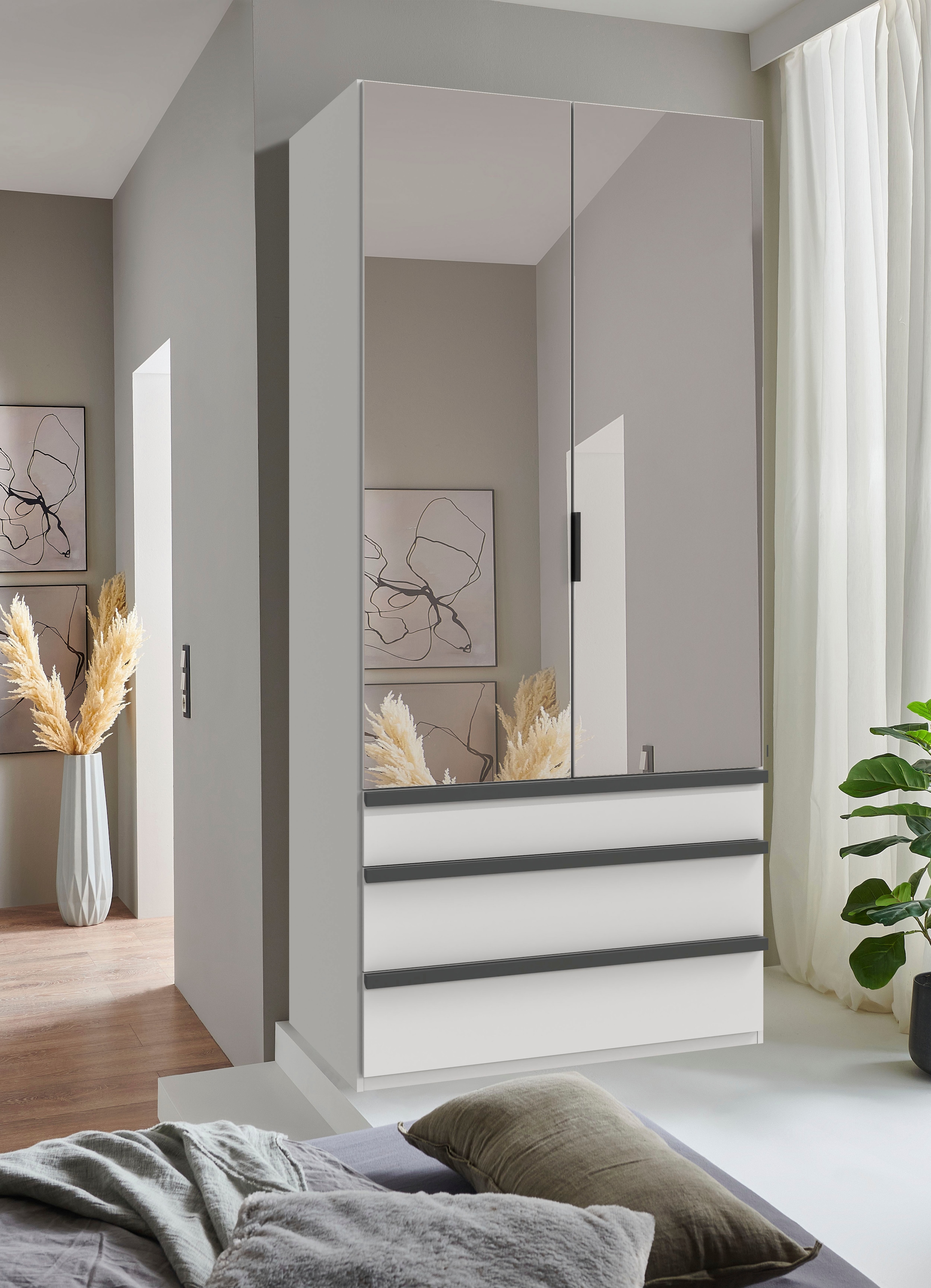 Wimex Falttürenschrank "Oxford by fresh to go, in der Breite 100cm, in 2 Hö günstig online kaufen