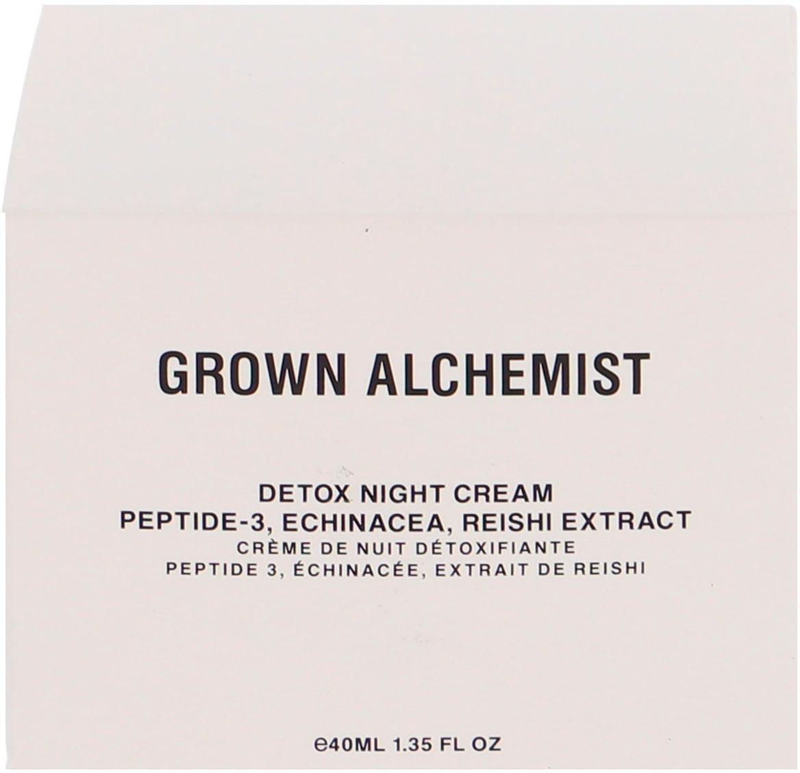 Black Friday GROWN ALCHEMIST | »Detox Echinacea, Cream«, Reishi Peptide-3, BAUR Extract Nachtcreme Night
