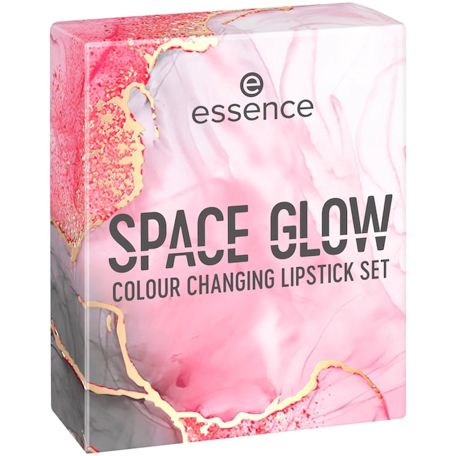 COLOUR BAUR Essence (Set, »SPACE tlg.) 2 LIPSTICK CHANGING Lippenstift-Set SET«, | GLOW