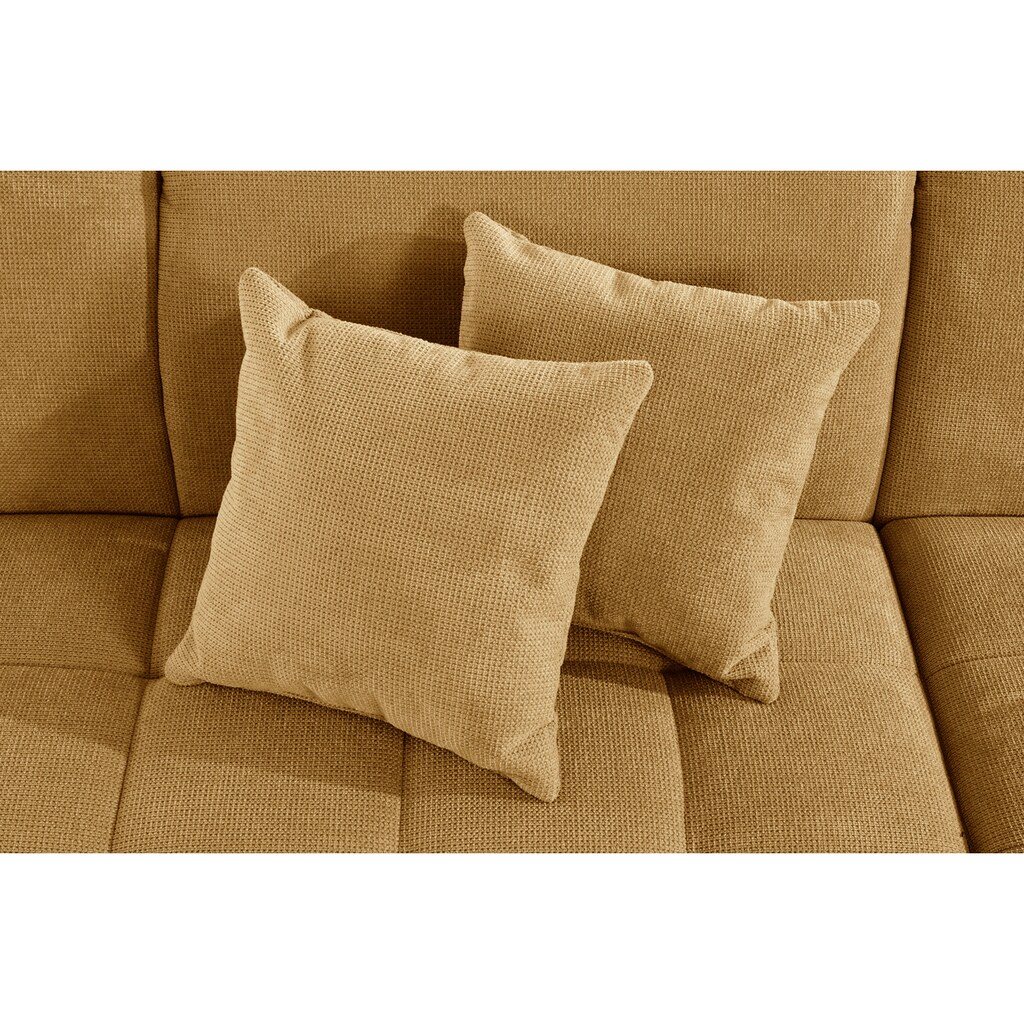 DOMO collection Ecksofa »Franzi«, wahlweise mit Kopfteilverstellung (dann Tiefe: 170 cm)